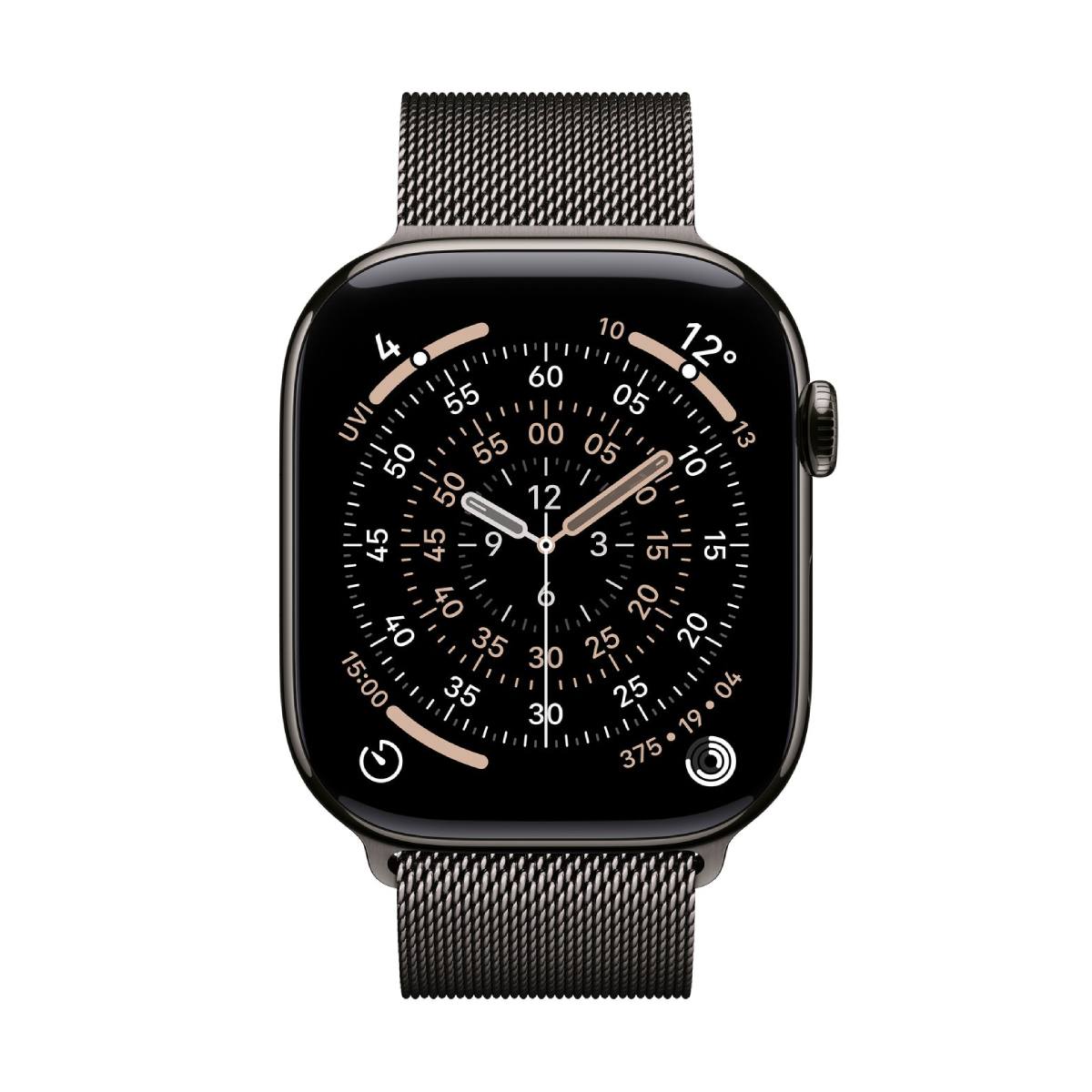 APPLE Smartwatch Series 11 GPS + Cellular 46 mm, Slate Titanium with Slate Milanese Loop S/M | Apple| Image 1