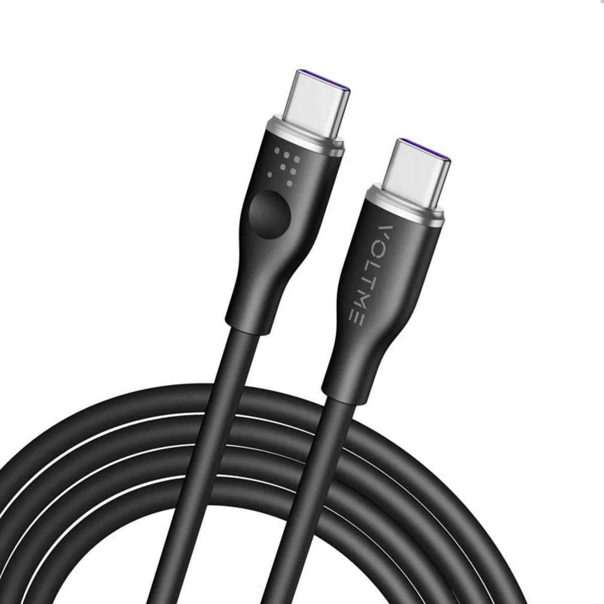 Image of suggested product: VOLTME Powerlink CTC Moss Series 5A/100W Καλώδιο Φόρτισης 1.8m, Μαύρο