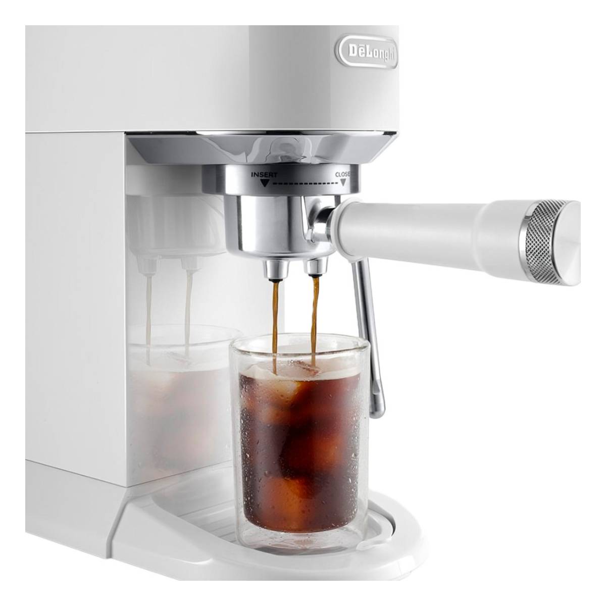 DELONGHI EC890.WI Dedica Duo Espresso Machine, White | Delonghi| Image 3