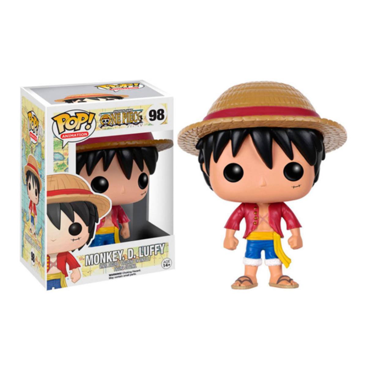 FUNKO 22575 Pop! Animation: One Piece – Monkey. D. Luffy, Figure | Funko| Image 1