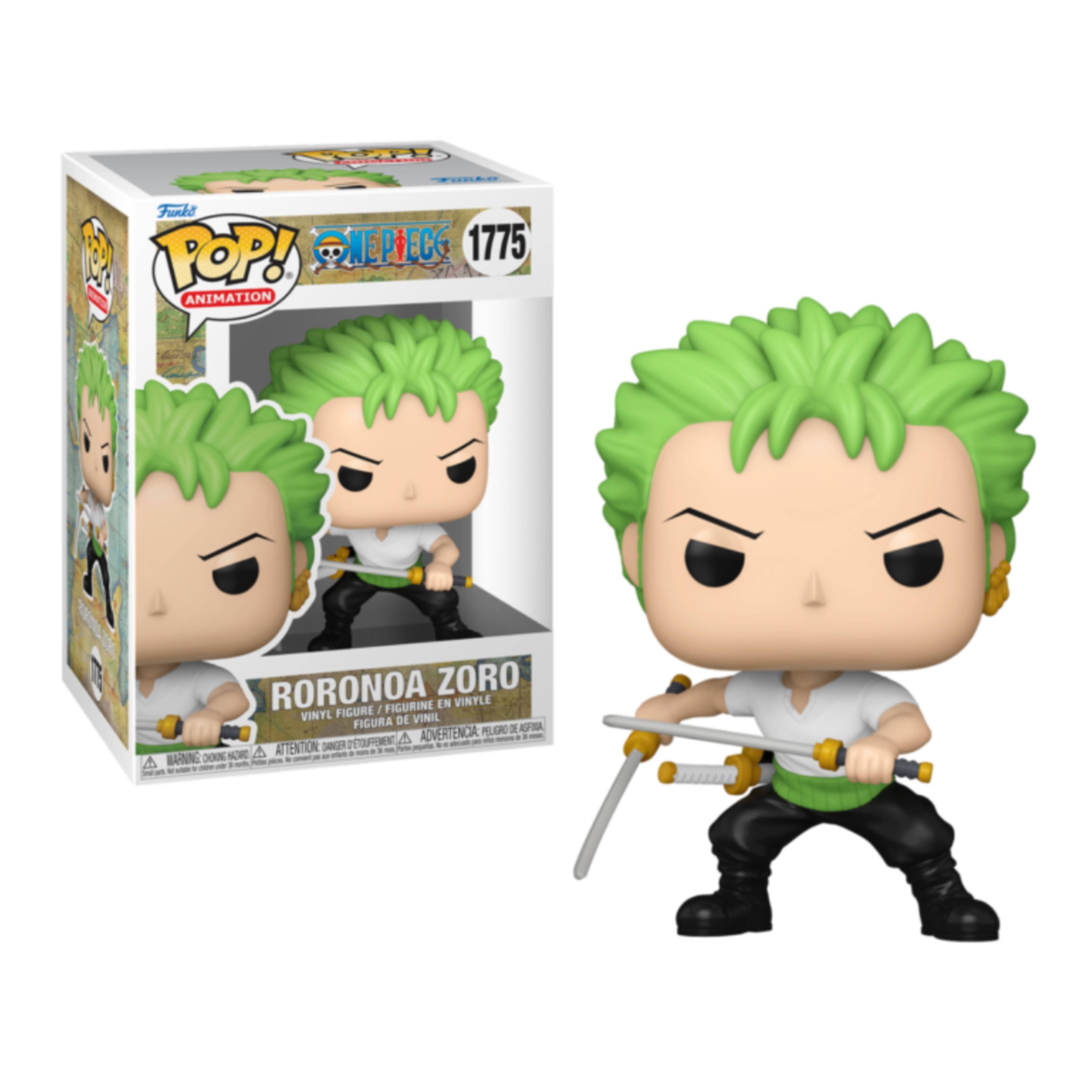 FUNKO 97673 Pop! Animation: One Piece – Zoro, Figure  | Funko| Image 1