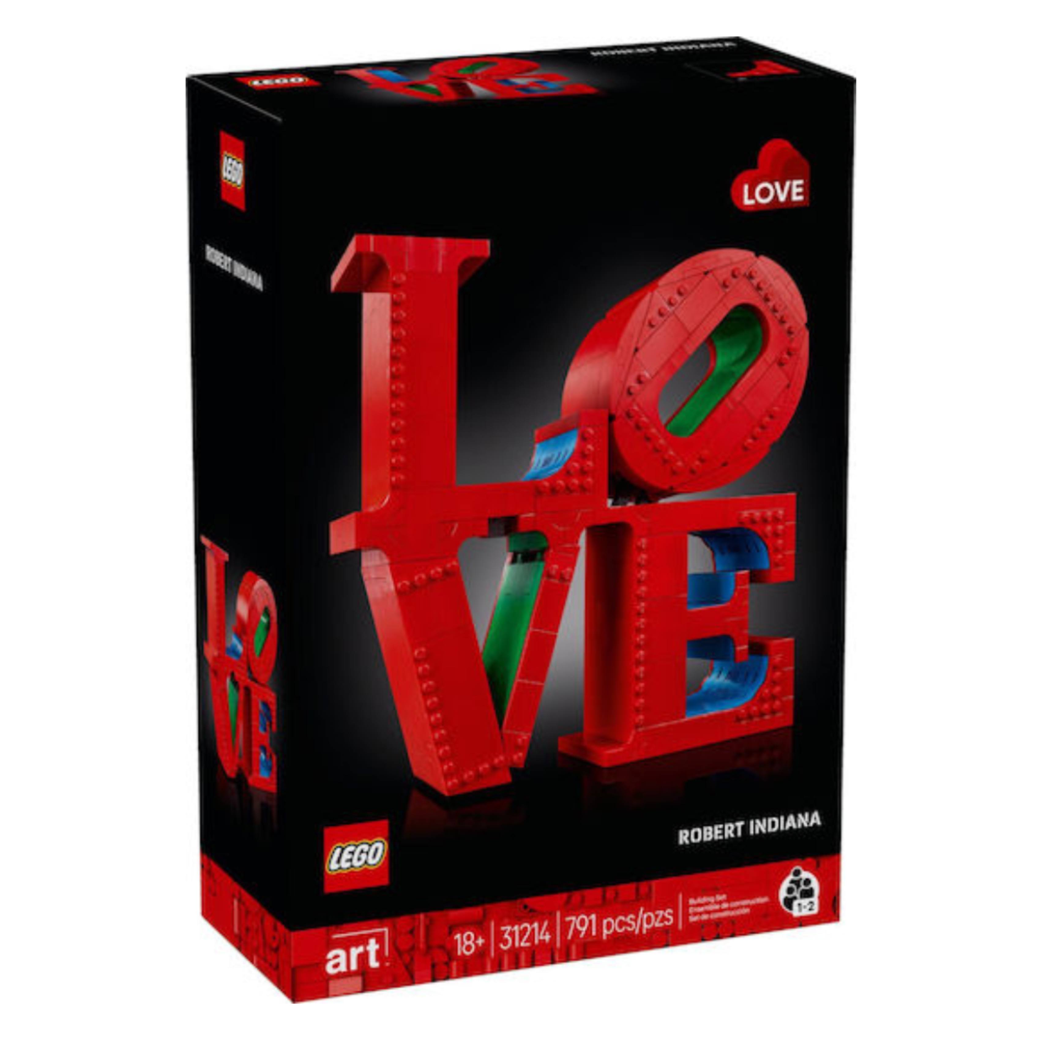 LEGO® 104782 Γλυπτό Έργο LOVE, 791 Τεμάχια  | Lego| Image 1