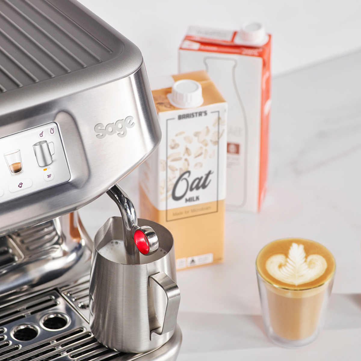 SAGE SES882BSS4GUK1 the Barista Touch Impress Μηχανή Espresso | Sage| Image 8