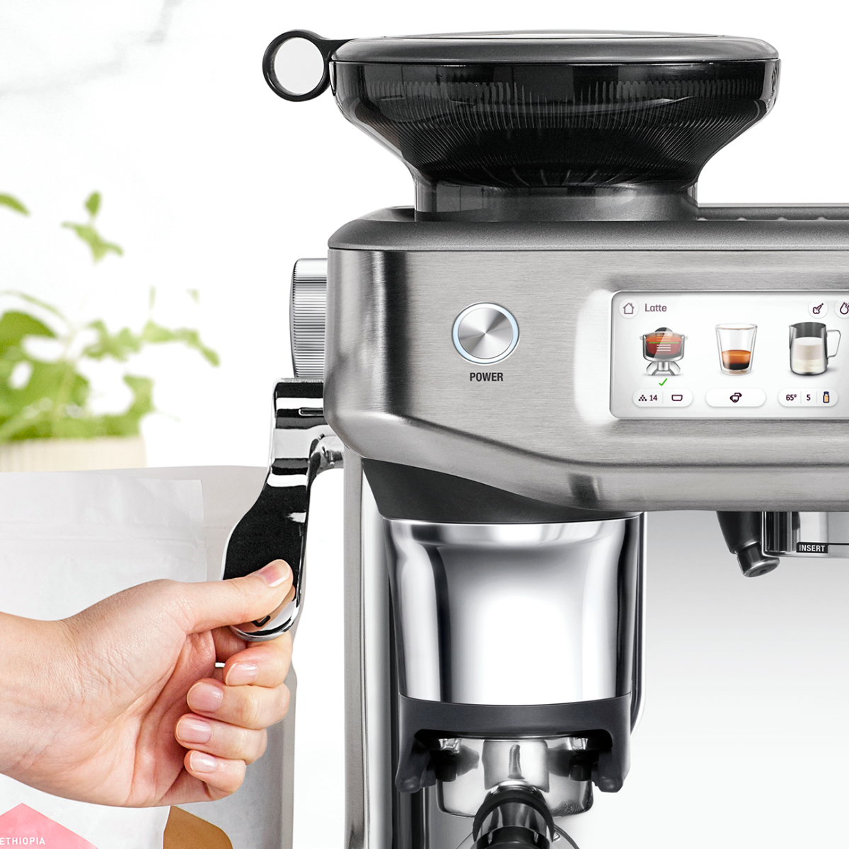 SAGE SES882BSS4GUK1 the Barista Touch Impress Μηχανή Espresso | Sage| Image 6