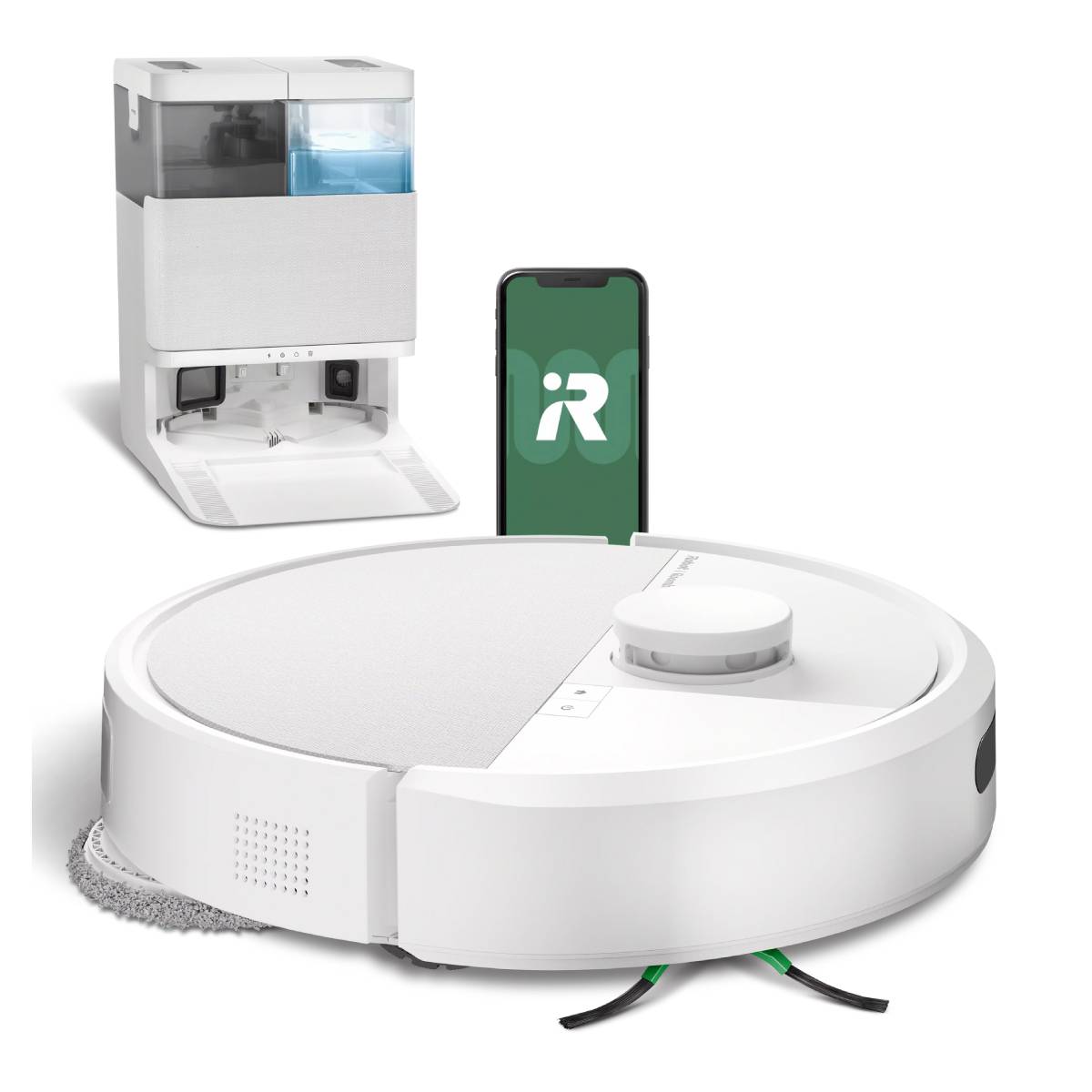 Image of suggested product: ROOMBA G185240 Plus 405 Combo+ Ρομποτική Σκούπα-Σφουγγαρίστρα με Κάδο, Άσπρο