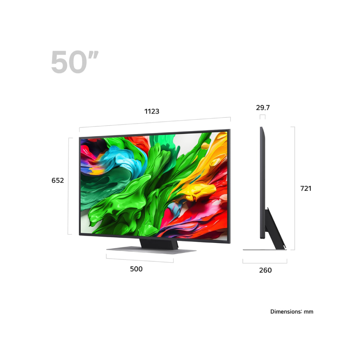 LG 50QNED87A6D QNED 4K Smart Τηλεόραση, 50" | Lg| Image 3
