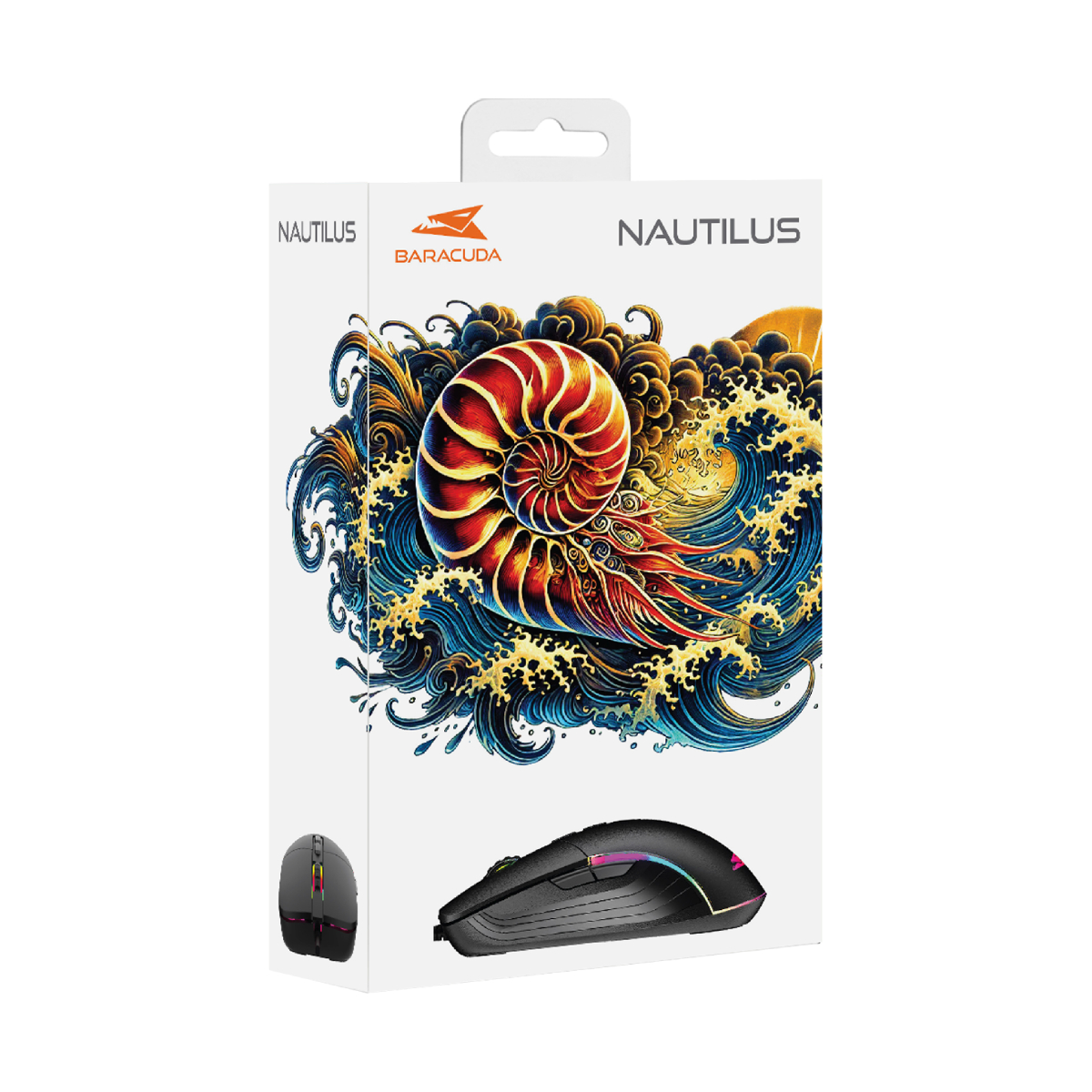 BARACUDA BGM-011 Nautilus Ενσύρματο Gaming Ποντίκι, Μαύρο | Baracuda| Image 7
