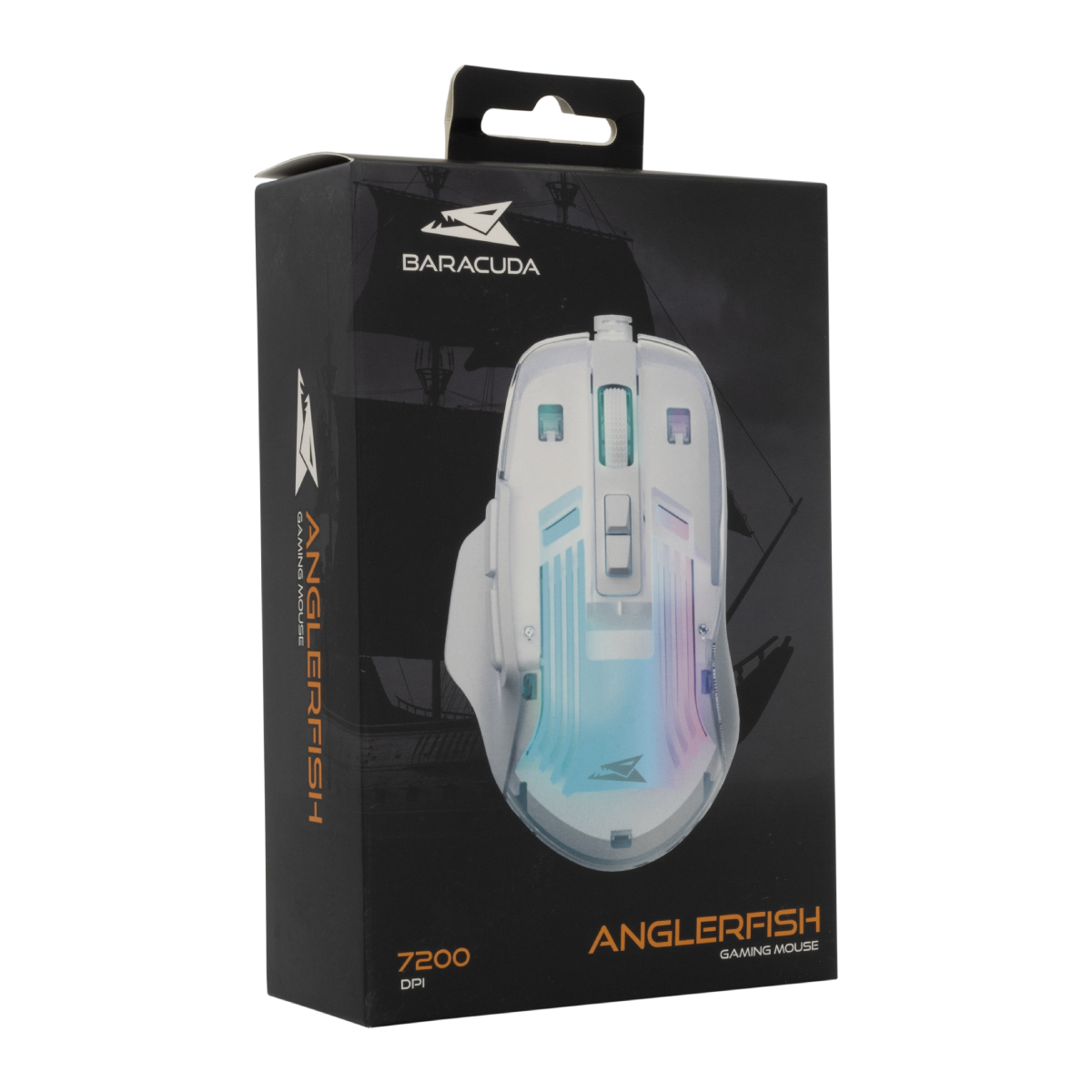 BARACUDA BGM-062 Anglerfish Ενσύρματο Gaming Ποντίκι, Άσπρο | Baracuda| Image 6