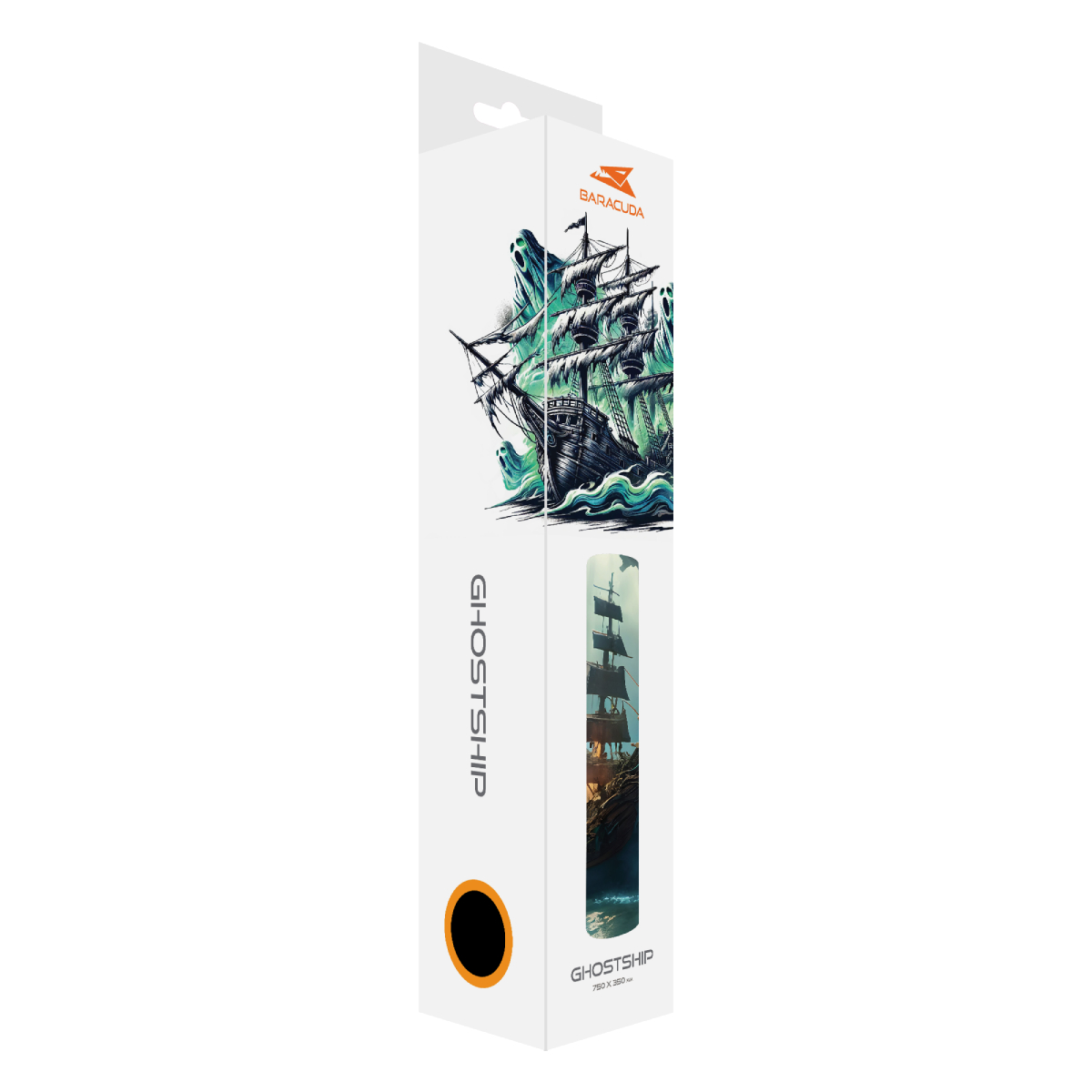 BARACUDA BGMP-02 Ghostship XL Gaming Πατάκι Ποντικιού | Baracuda| Image 4