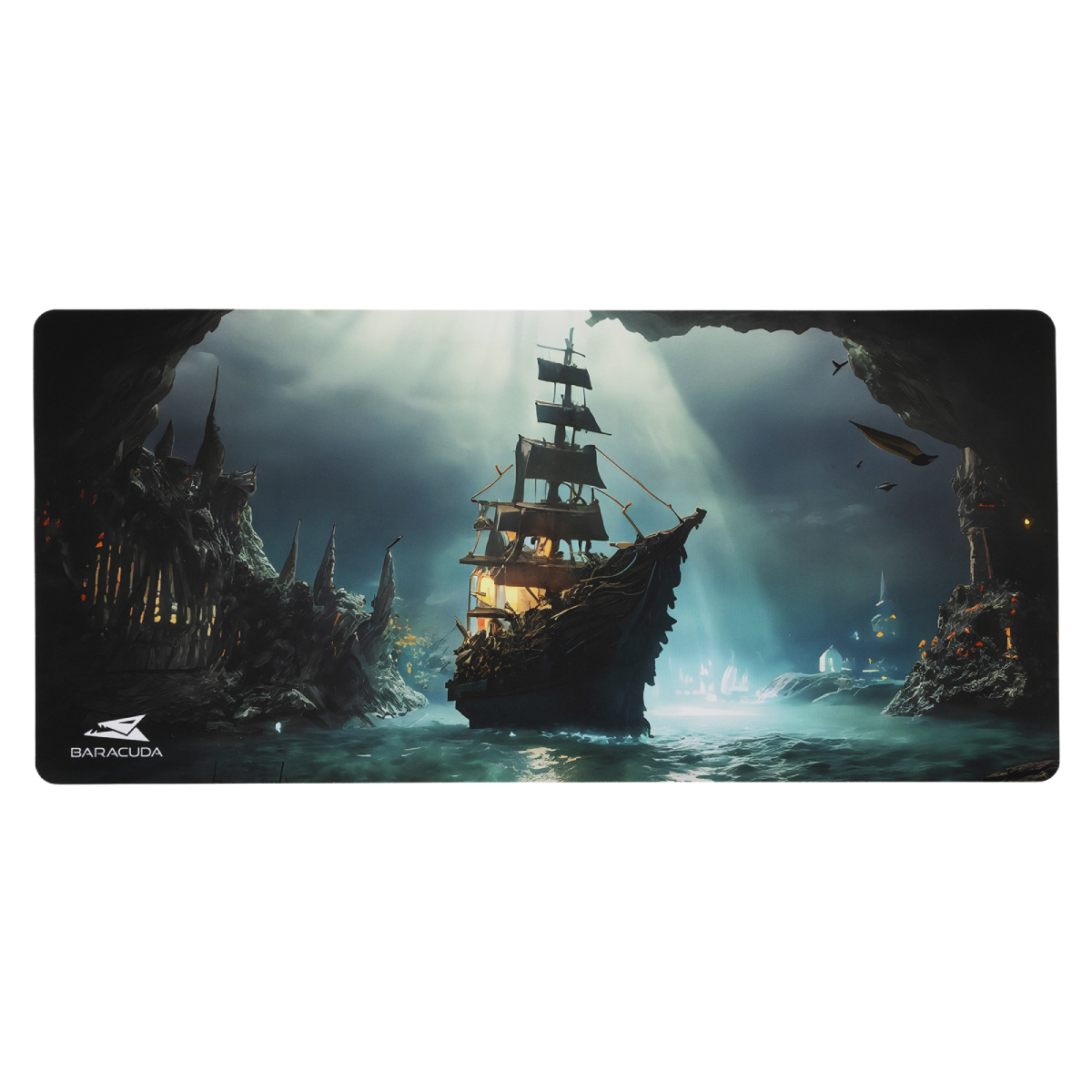 BARACUDA BGMP-02 Ghostship XL Gaming Πατάκι Ποντικιού | Baracuda| Image 1
