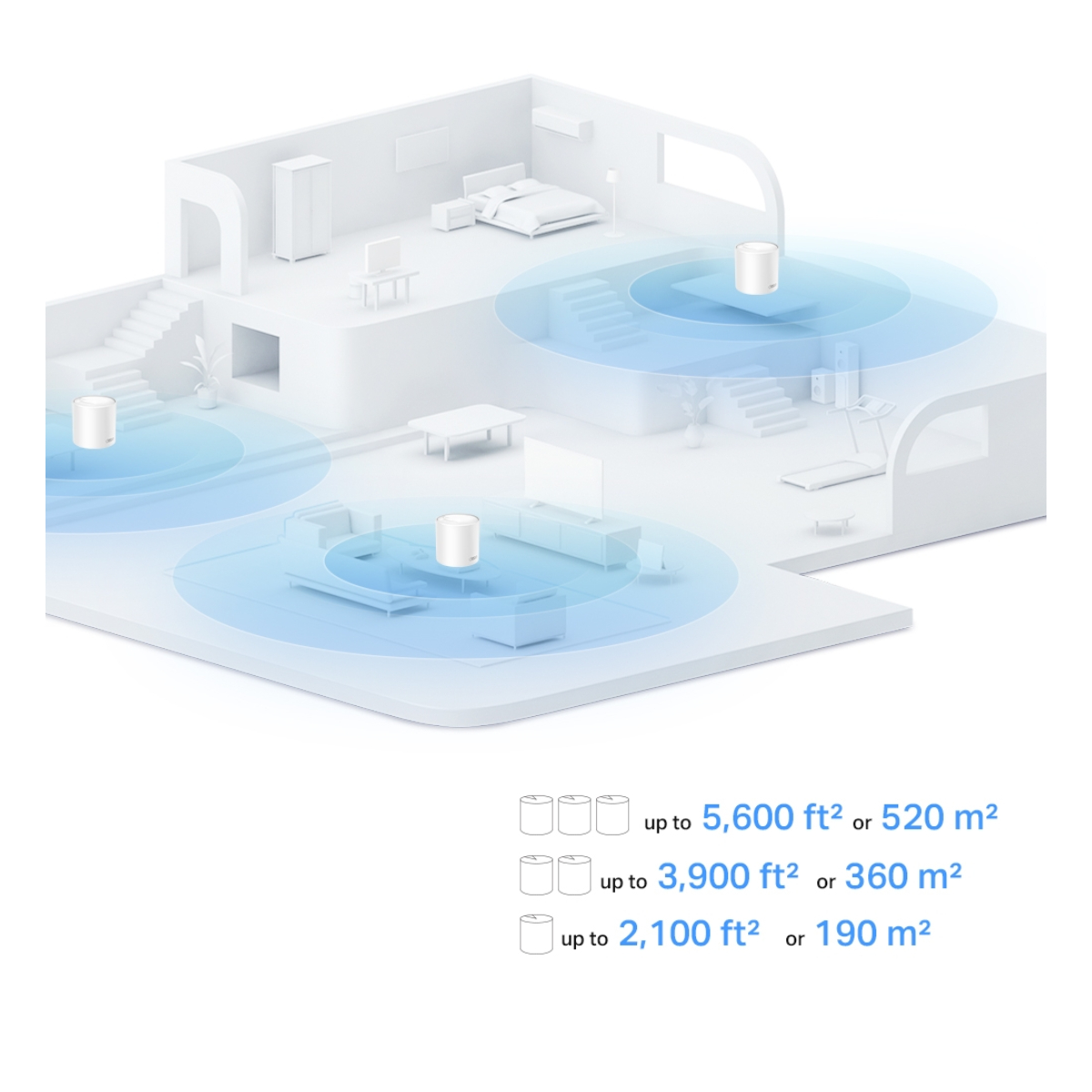 TP-LINK Deco X10 AX1500 Whole Home Mesh Wi-Fi 6 Ενισχυτής Σήματος, 2 Τεμάχια | Tp-link| Image 5
