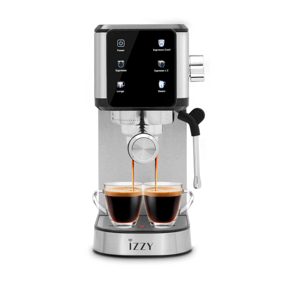 IZZY 224799 Palermo IZ-6024 Ημιαυτόματη Μηχανή Espresso, Inox | Izzy| Image 2