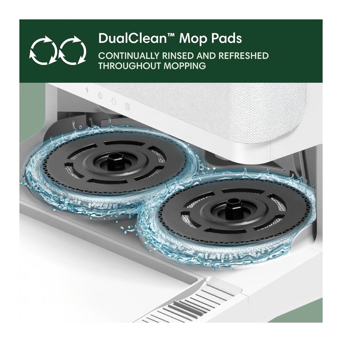 ROOMBA N185240 Plus 505 Combo + AutoWash Βάση Ρομποτική Σκούπα - Σφουγγαρίστρα, Άσπρο | Irobot| Image 3