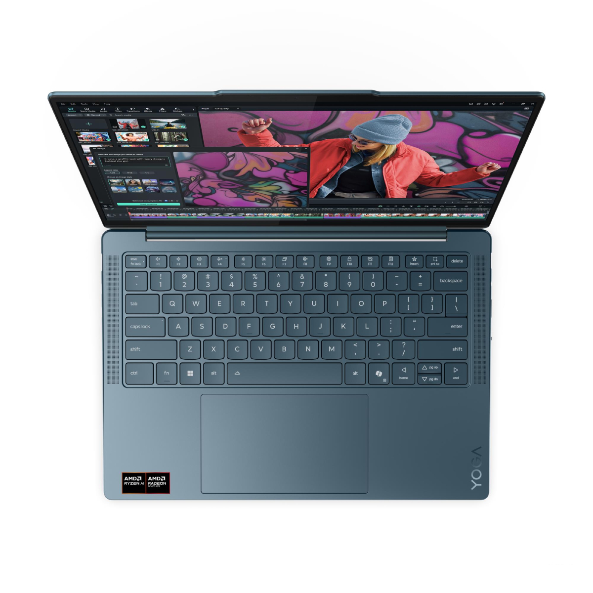 LENOVO 83JY0070CY Yoga Slim 7 Laptop 14", Blue | Lenovo| Image 3