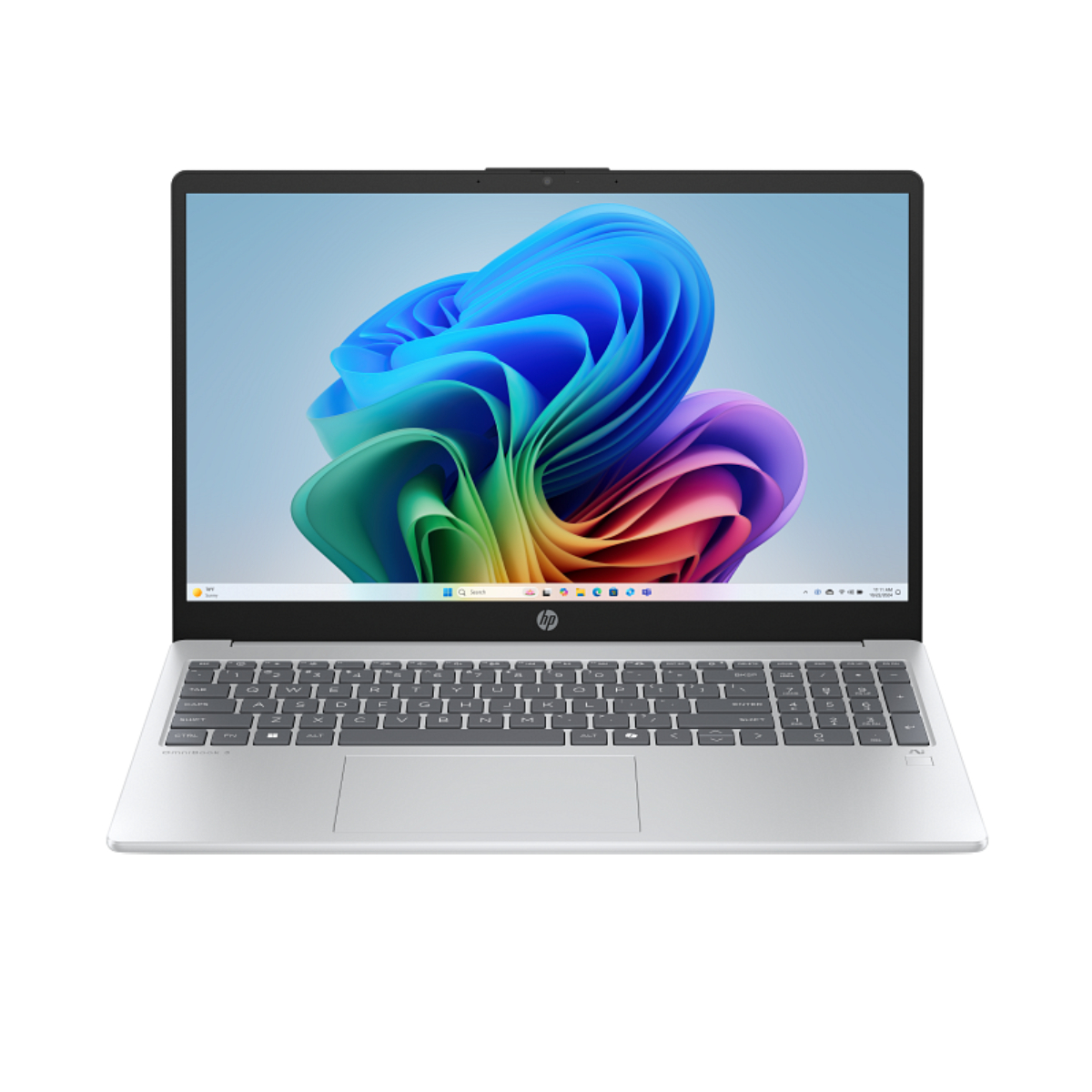 HP 15-FN0002NV Notebook Φορητός Υπολογιστής 15.6", Ασημί | Hp| Image 1