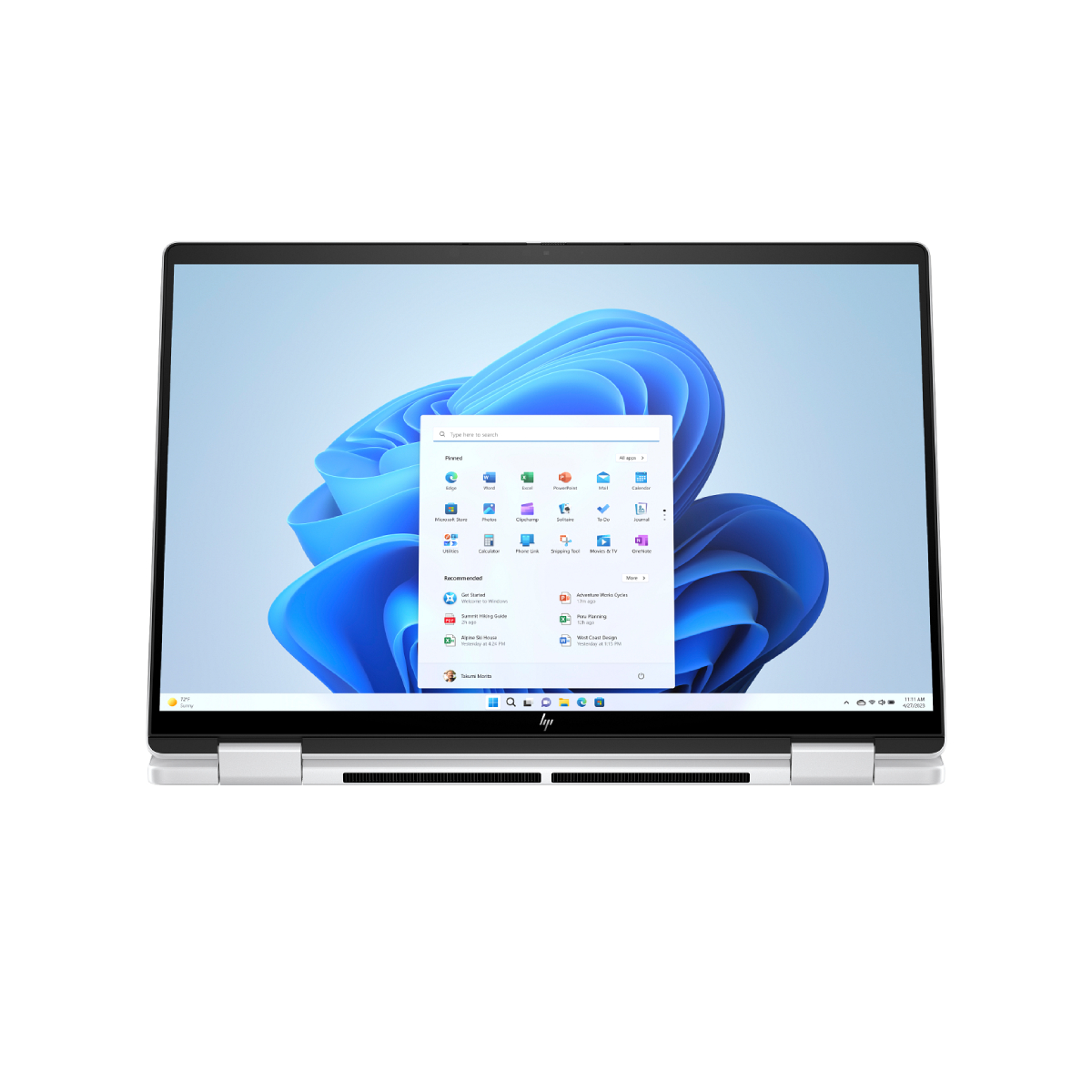 HP 14-FA0009NV Envy x360 2 σε 1 Φορητός Υπολογιστής 14", Ασημί | Hp| Image 3