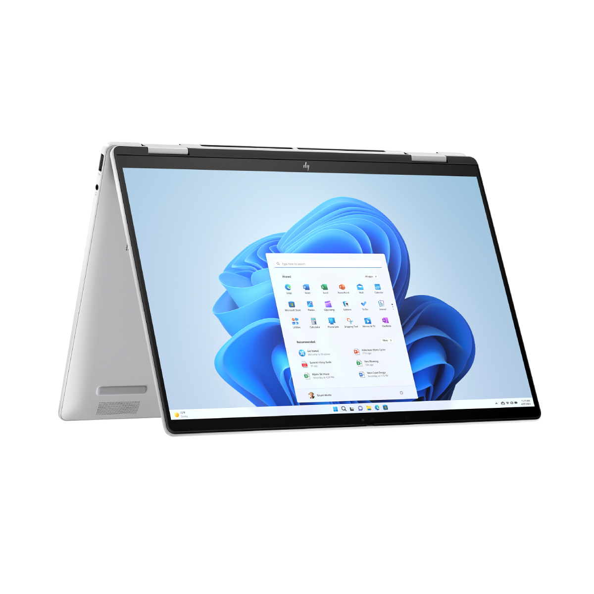HP 14-FA0009NV Envy x360 2 σε 1 Φορητός Υπολογιστής 14", Ασημί | Hp| Image 1