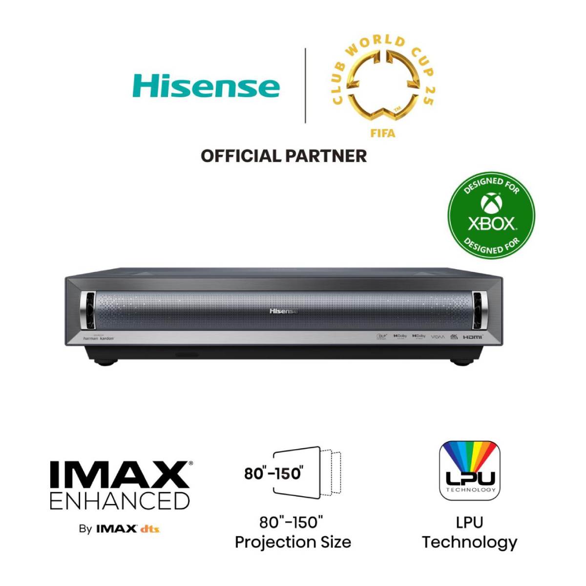 HISENSE PX3 Pro Smart Cinema Projector | Hisense| Image 3