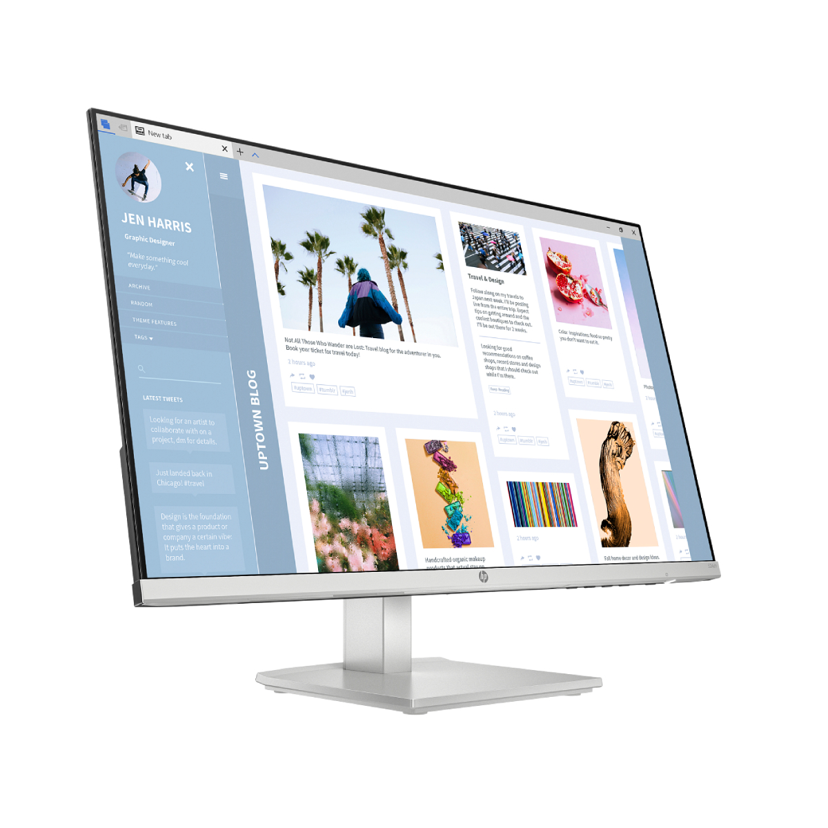 HP 524SH Series 5 Οθόνη Ηλεκτρονικού Υπολογιστή, 23.8" | Hp| Image 2