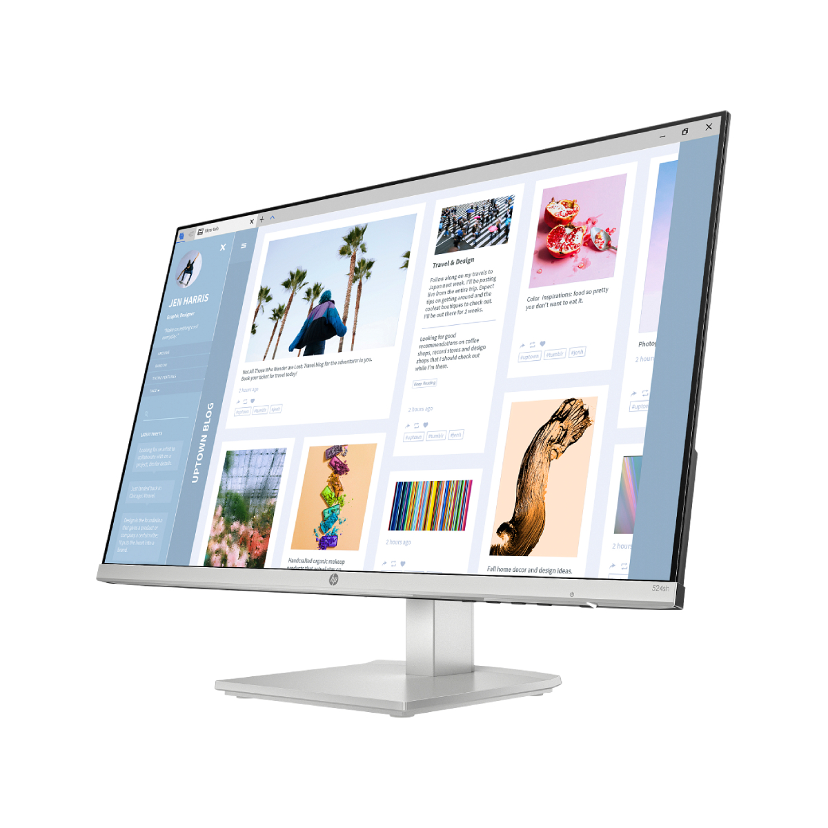 HP 524SH Series 5 Οθόνη Ηλεκτρονικού Υπολογιστή, 23.8" | Hp| Image 3