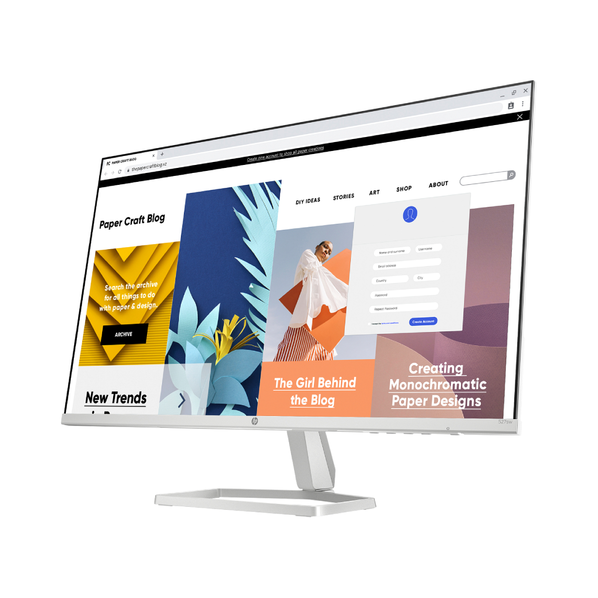 HP 527SW Series 5 Οθόνη Ηλεκτρονικού Υπολογιστή, 27" | Hp| Image 3