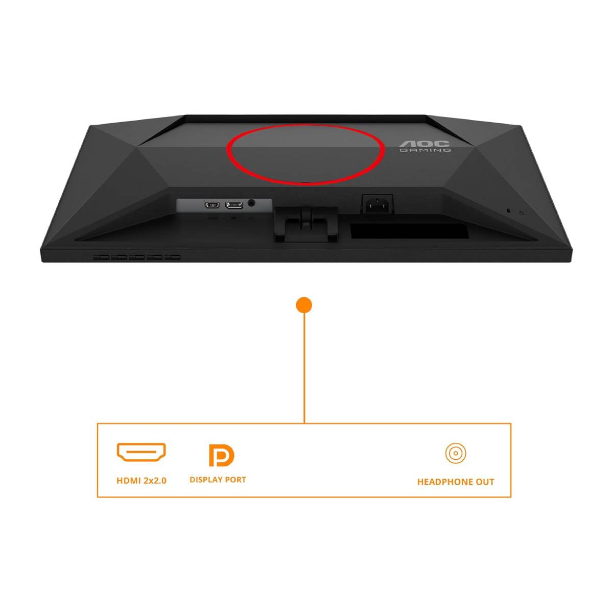 AOC 24G4HRE Gaming Οθόνη Ηλεκτρονικού Υπολογιστή, 24"  | Aoc| Image 5
