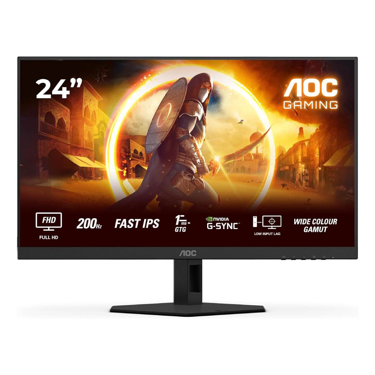 Image of suggested product: AOC 24G4HRE Gaming Οθόνη Ηλεκτρονικού Υπολογιστή, 24" 