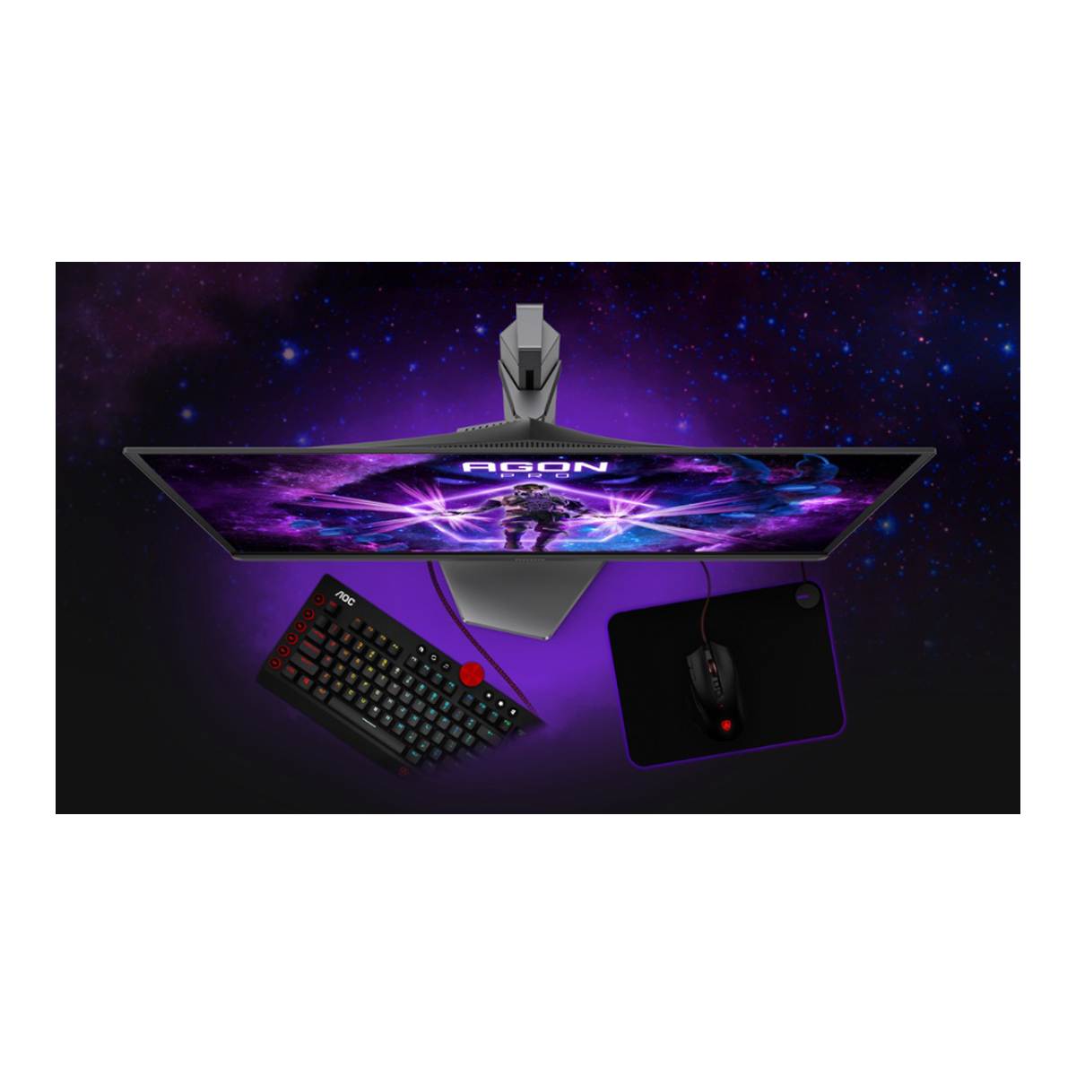 AOC AG276QZD2 Agon Pro OLED Gaming Οθόνη Ηλεκτρονικού Υπολογιστή, 27"  | Aoc| Image 5