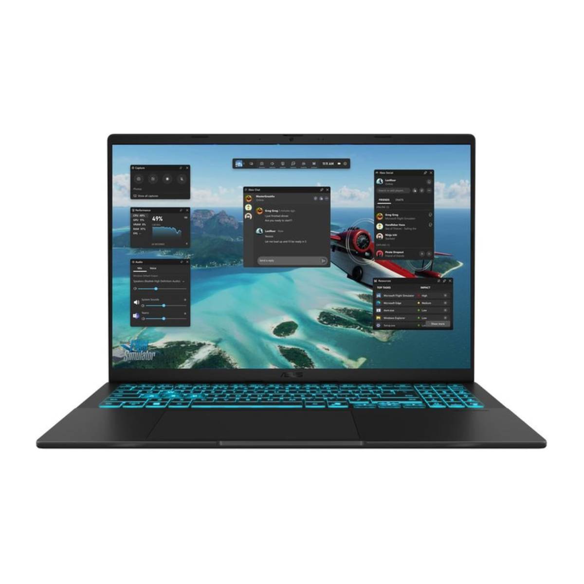 ASUS V3607VU-RP038W Vivobook 16 Φορητός Υπολογιστής 16", Γκρίζο | Asus| Image 3
