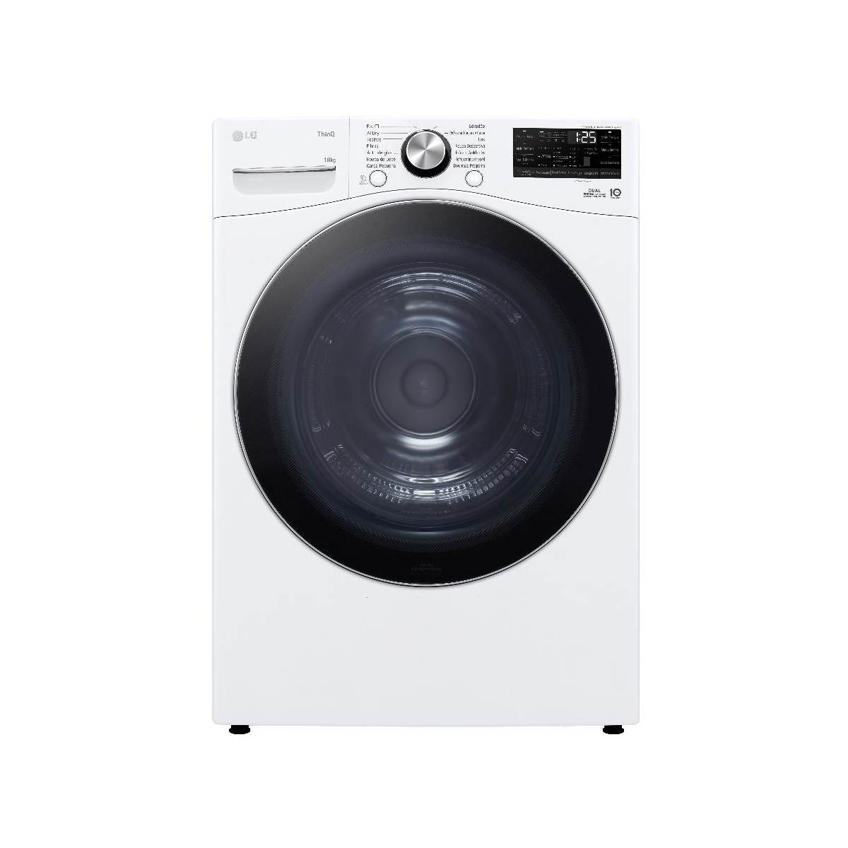 LG RH18U8AVCW Στεγνωτήριο Ρούχων 18kg, Άσπρο | Lg| Image 1