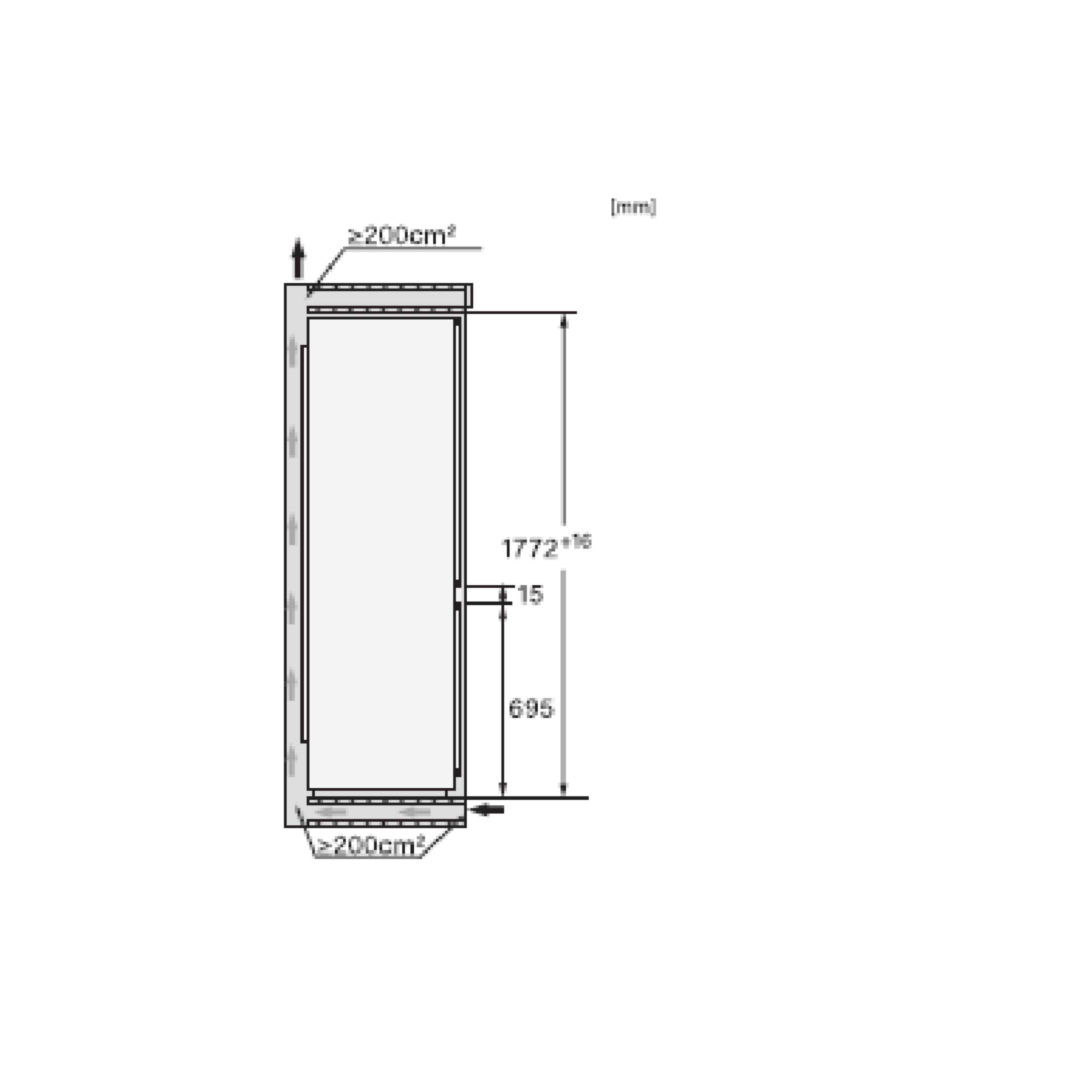 MIELE KFN 7734 B Εντοιχιζόμενο Ψυγείο με Κάτω Θάλαμο, Άσπρο  | Miele| Image 4