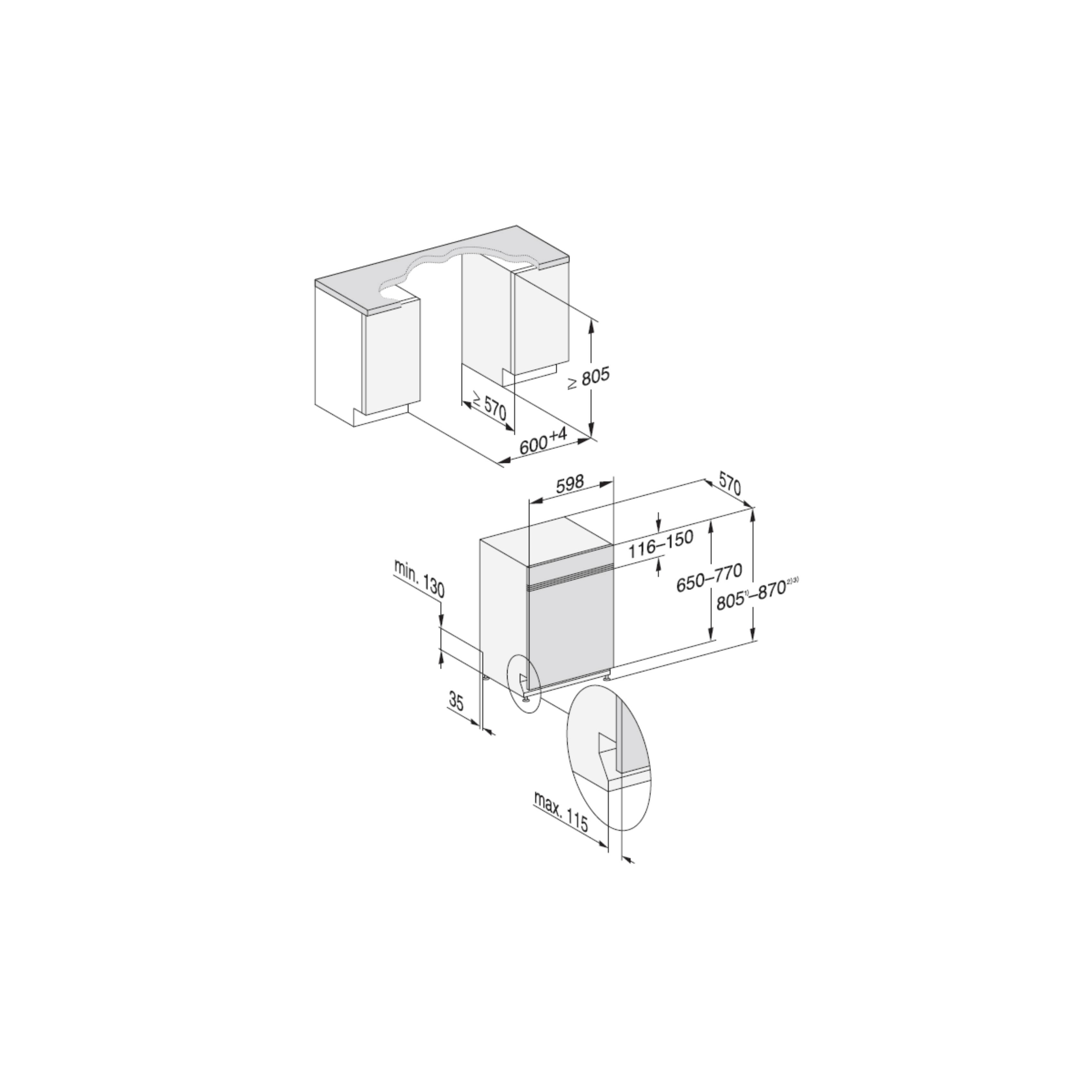 MIELE G 5611 SCI Active Ημι-εντοιχιζόμενο Πλυντήριο Πιάτων | Miele| Image 5
