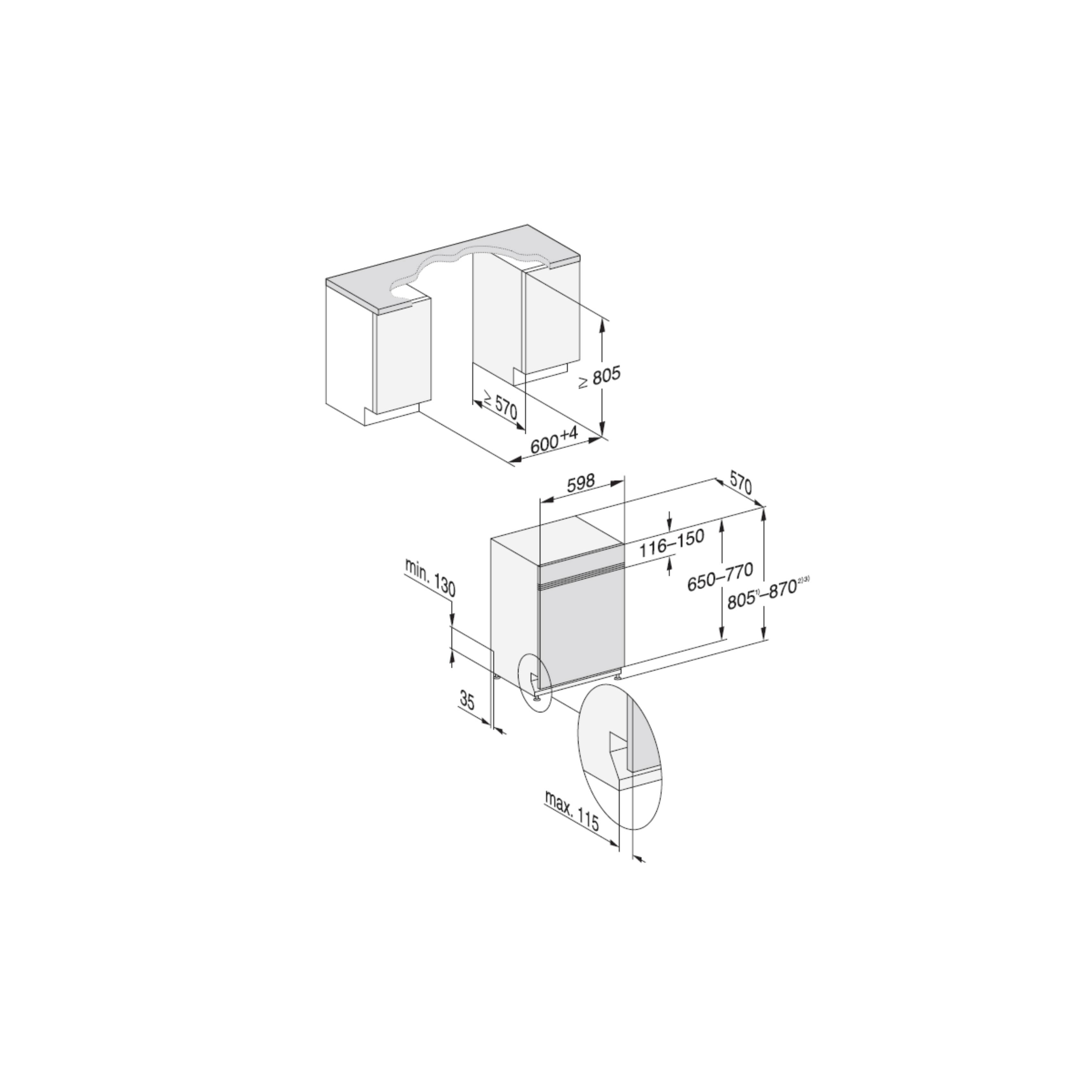 MIELE G 5811 SCI Active Plus Ημι-εντοιχιζόμενο Πλυντήριο Πιάτων | Miele| Image 6