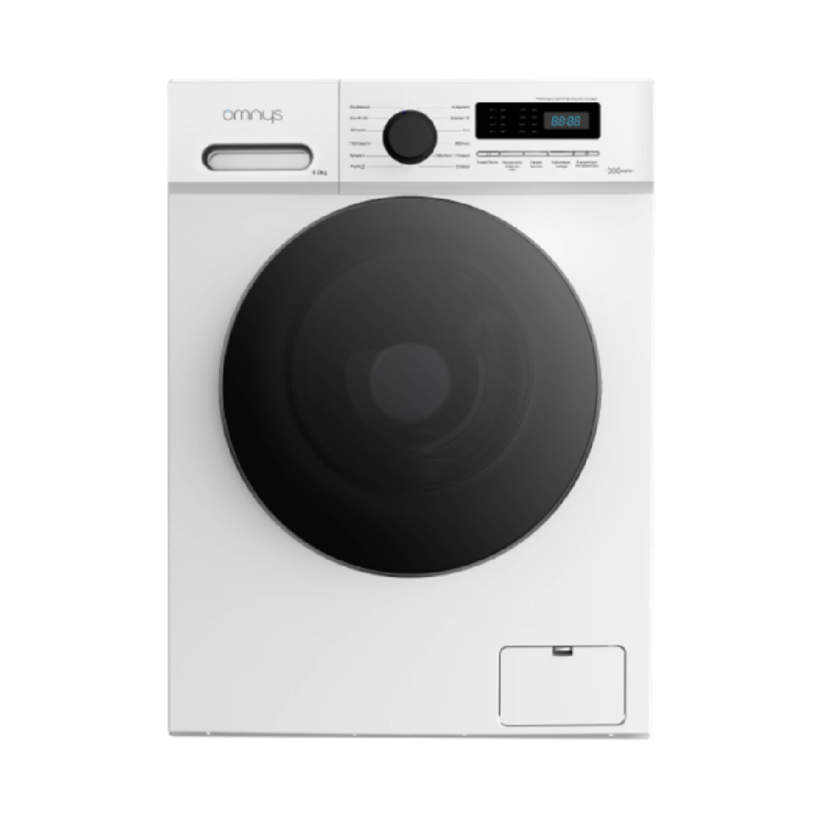 Image of suggested product: OMNYS WNM-9WH25-CY Πλυντήριο Ρούχων με Ατμό 9 kg, Άσπρο