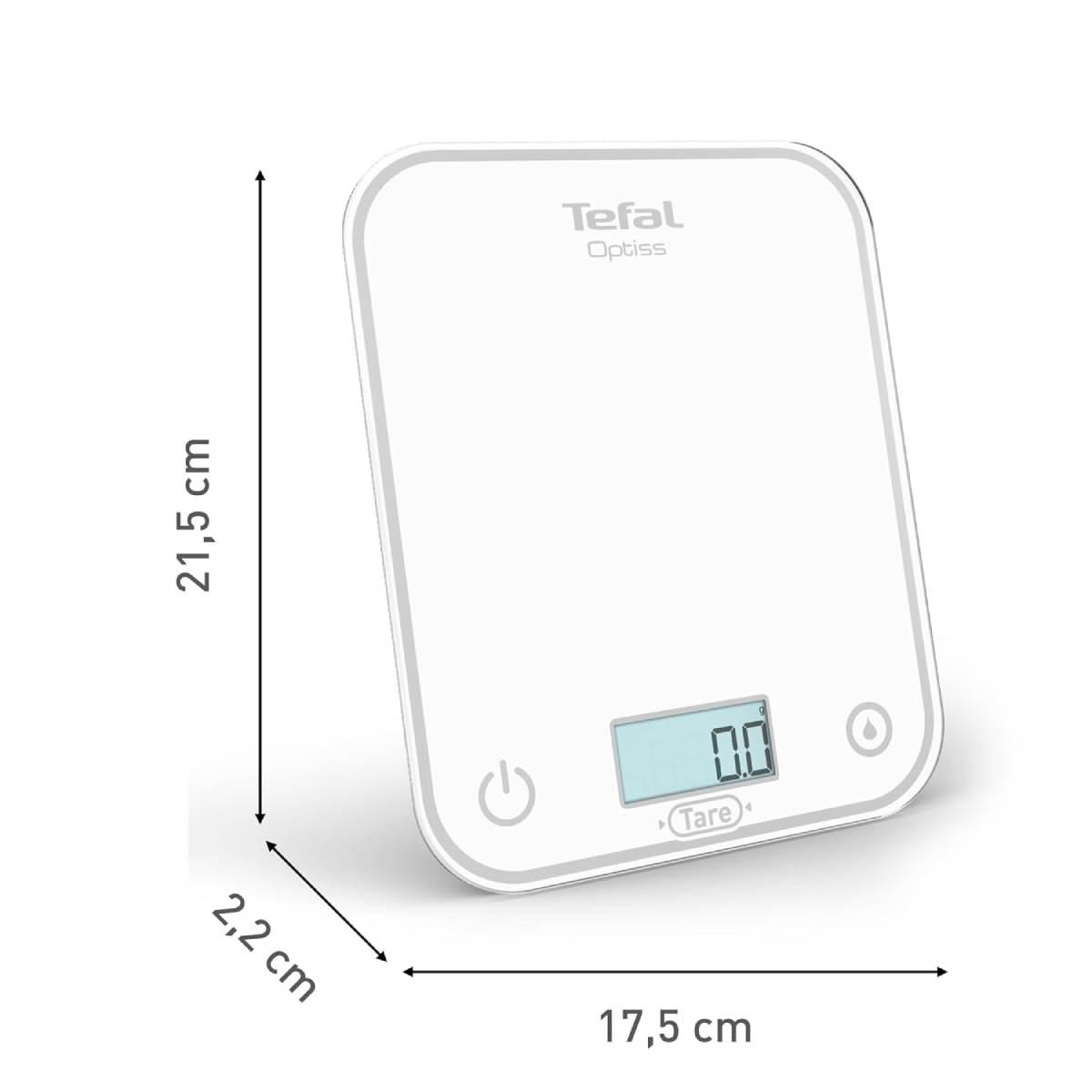 TEFAL BC50U0V0 Ψηφιακή Ζυγαριά Κουζίνας, Άσπρο | Tefal| Image 3