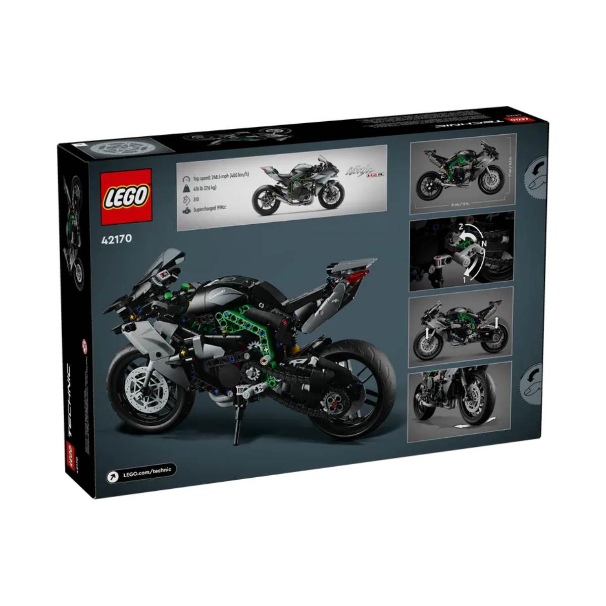 LEGO® Technic™: Kawasaki Ninja H2R Μηχανή | Lego| Image 1