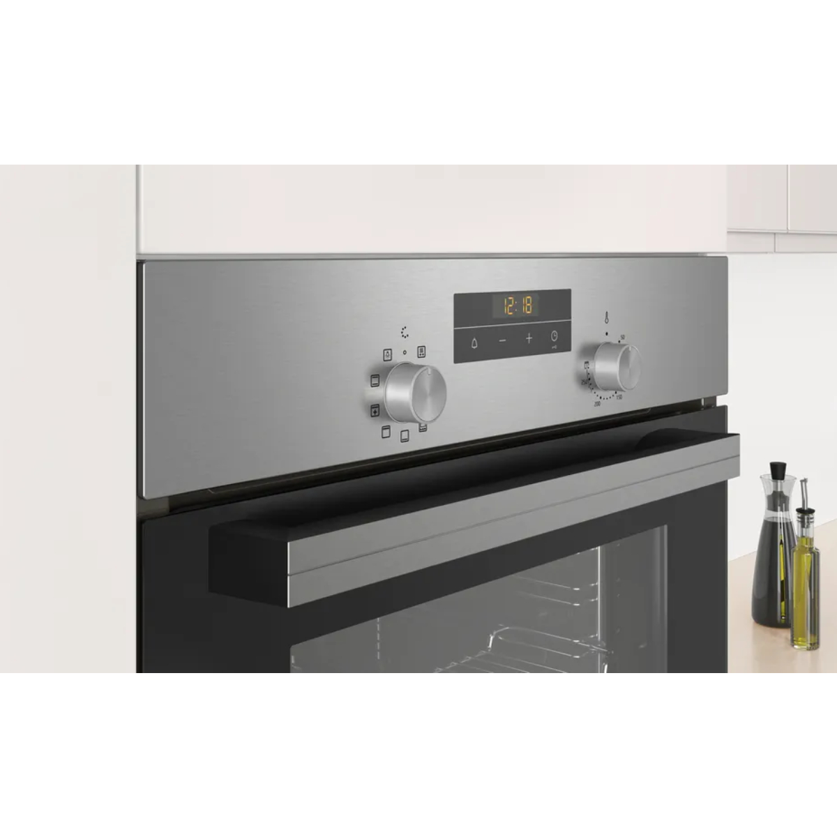 PITSOS PH10M40X2 Εντοιχιζόμενος Φούρνος, Inox | Pitsos| Image 2
