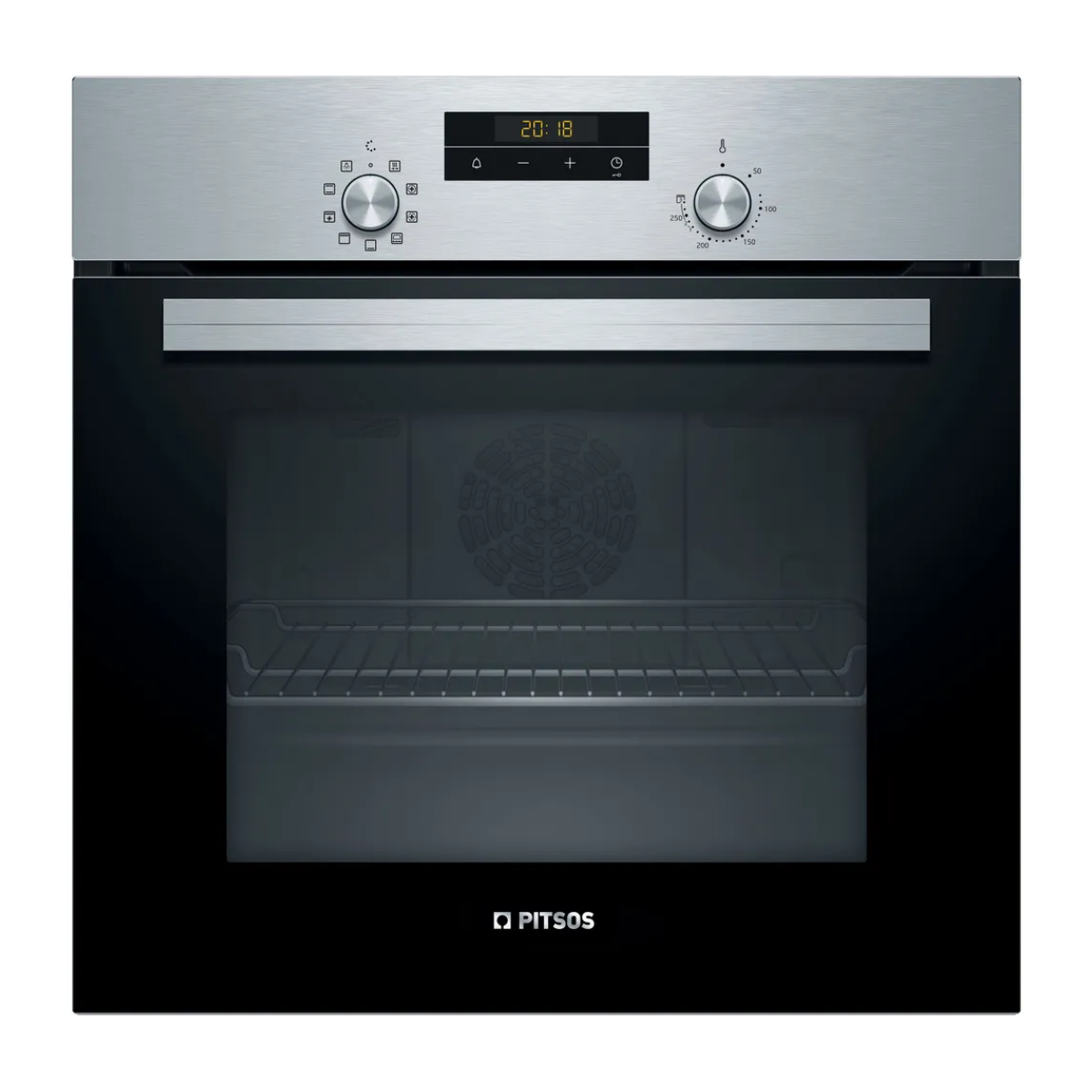Image of suggested product: PITSOS PH10M40X2 Εντοιχιζόμενος Φούρνος, Inox