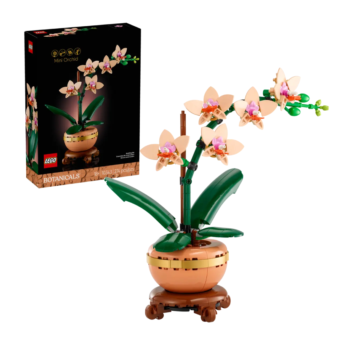 LEGO® Botanicals: Μίνι Ορχιδέα | Lego| Image 1