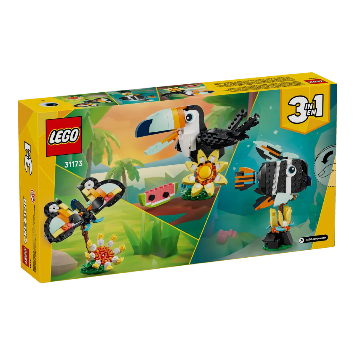 Lego® Creator: Άγρια Ζώα - Τροπικός Τουκάν | Lego| Image 7