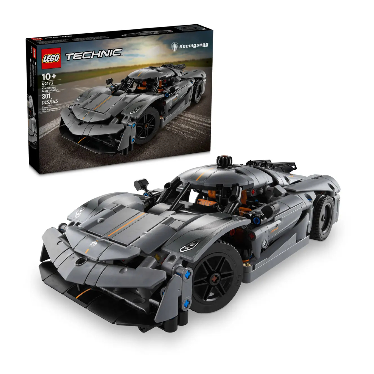 LEGO® Technic: Koenigsegg Jesko Absolut Γκρίζο Υπεραυτοκίνητο | Lego| Image 1