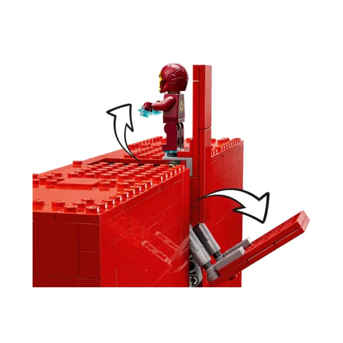 LEGO® 76313 Marvel: MARVEL Λογότυπο & Μινιατούρες, 931 Τεμάχια  | Lego| Image 3