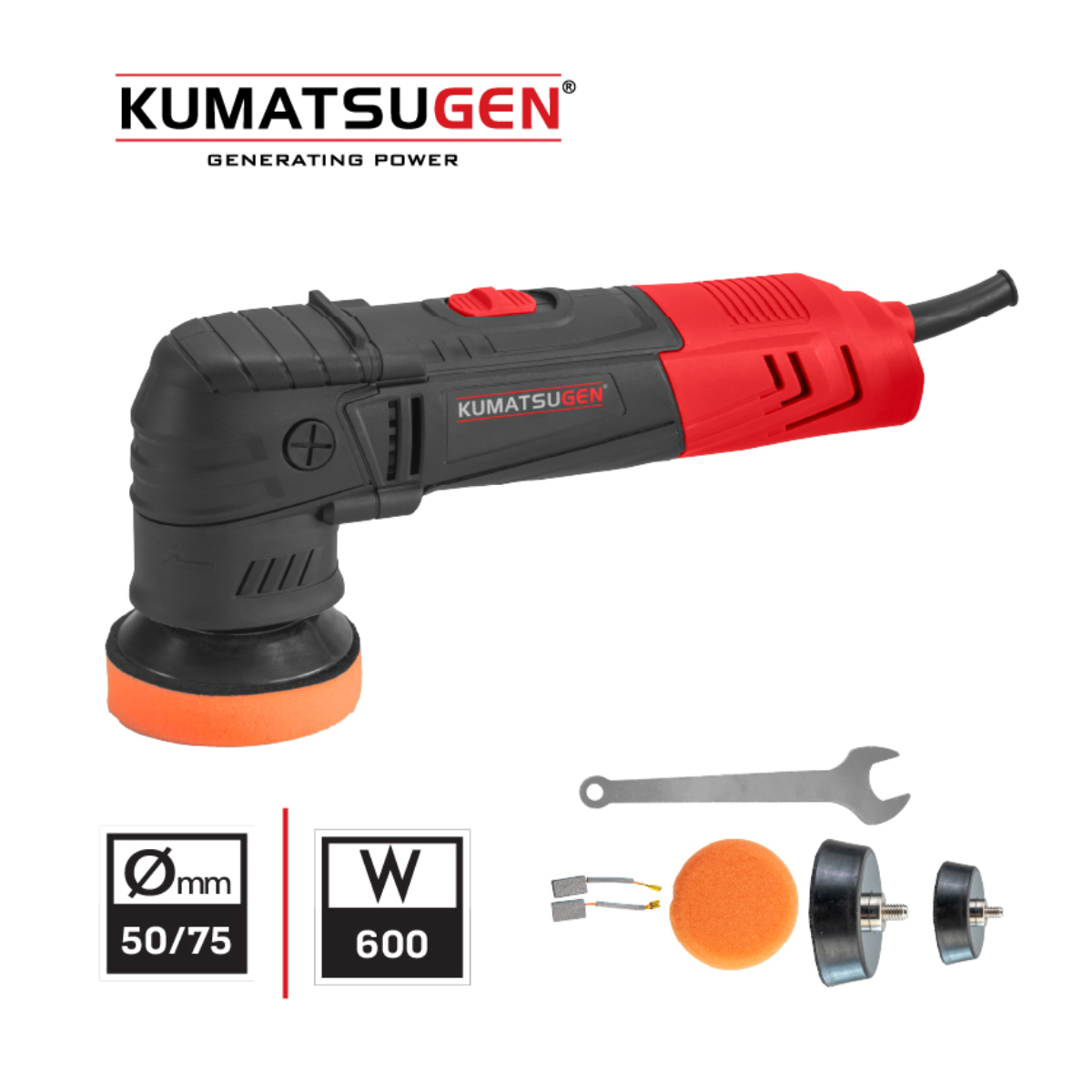 KUMATSUGEN KCP350 Έκκεντρος Αλοιφαδόρος, 600W | Kumatsugen| Image 1