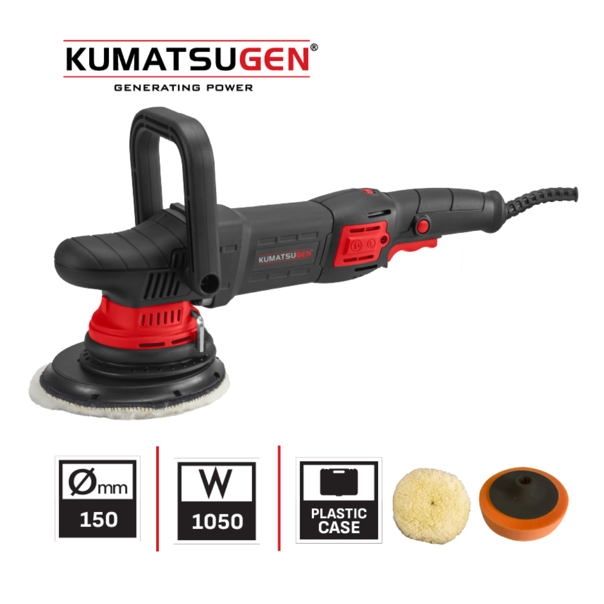KUMATSUGEN KCP500 Έκκεντρος Αλοιφαδόρος, 1050W | Kumatsugen| Image 1