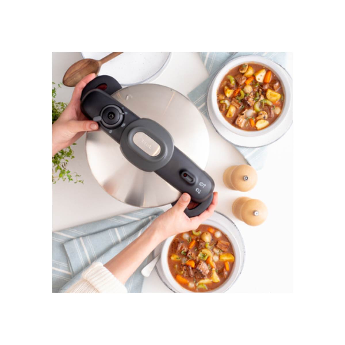 TEFAL P35344 Secure Compact Press Cooker, 8 Lt | Tefal| Image 4