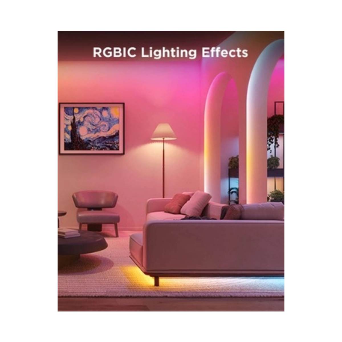 GOVEE H612A RGBIC Smart LED Strip with Protective Coating 5m, Multicolor  | Govee| Image 4