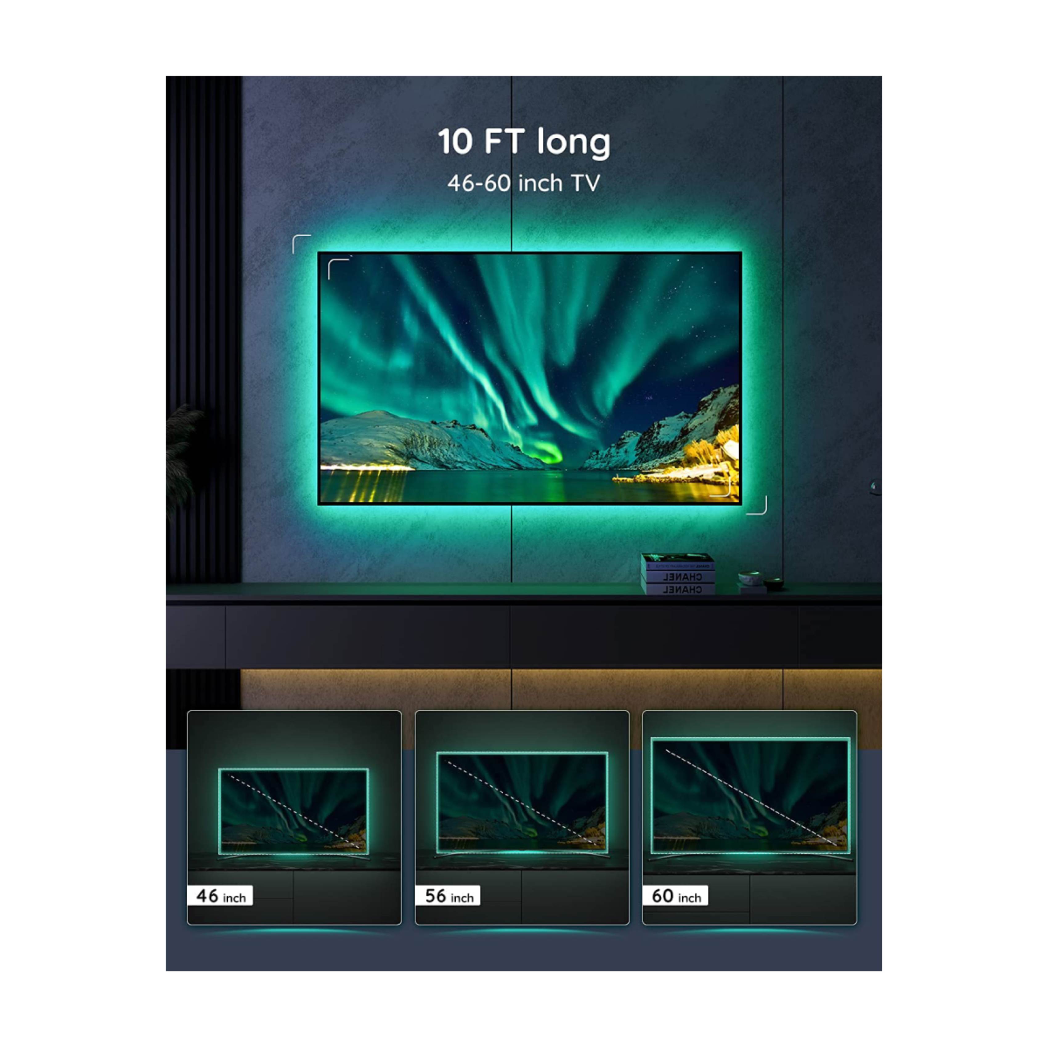 GOVEE H61780A1 Smart LED Ταινία Οπίσθιου Φωτισμού για Τηλεόραση 46"-65" | Govee| Image 5