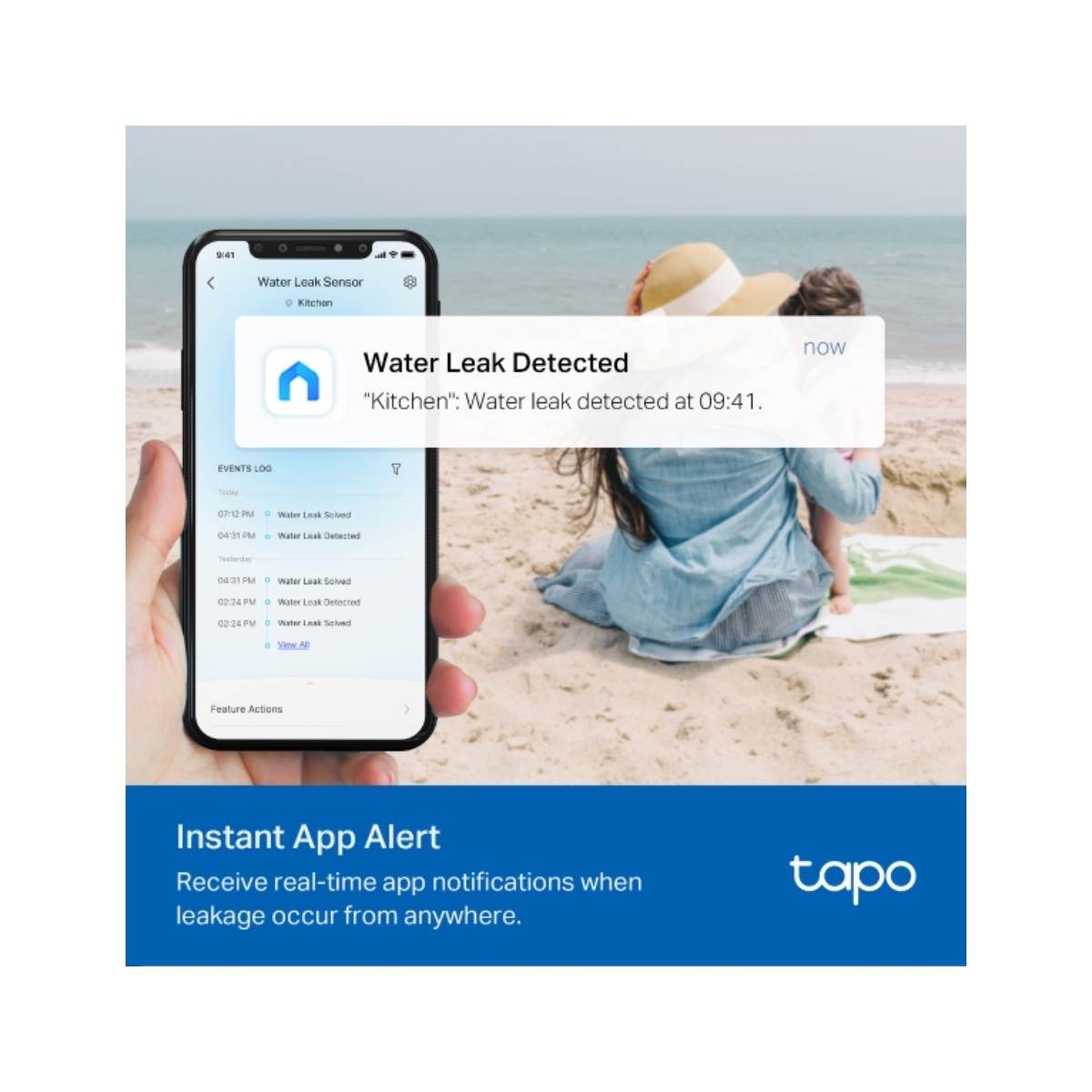 TP-LINK Tapo T300 'Εξυπνος Αισθητήρας Διαρροής Νερού  | Tp-link| Image 4