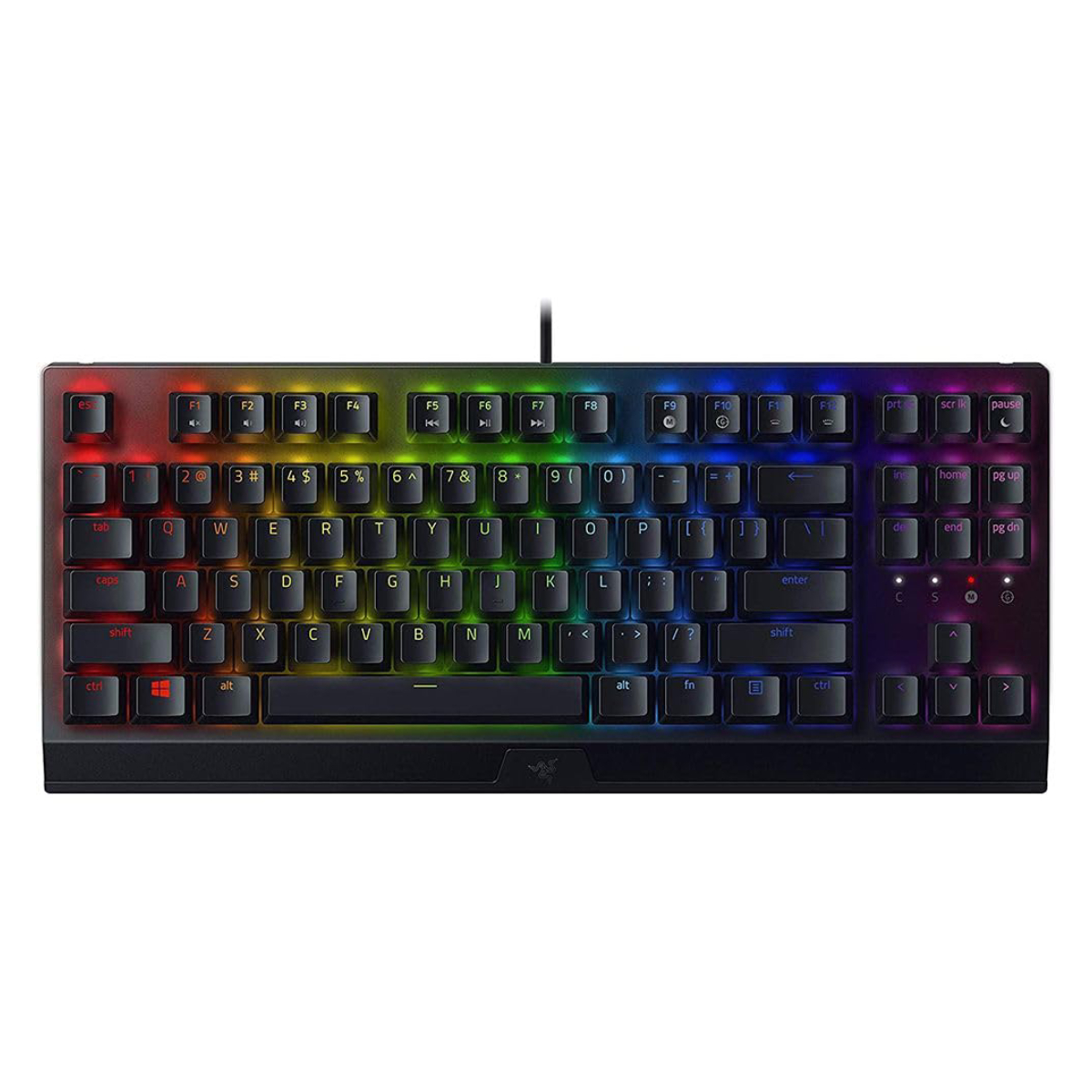RAZER BlackWidow V3 Tenkeyless Ενσύρματο Gaming Πληκτρολόγιο, Πράσινοι Διακόπτες, US, Μαύρο | Razer| Image 1