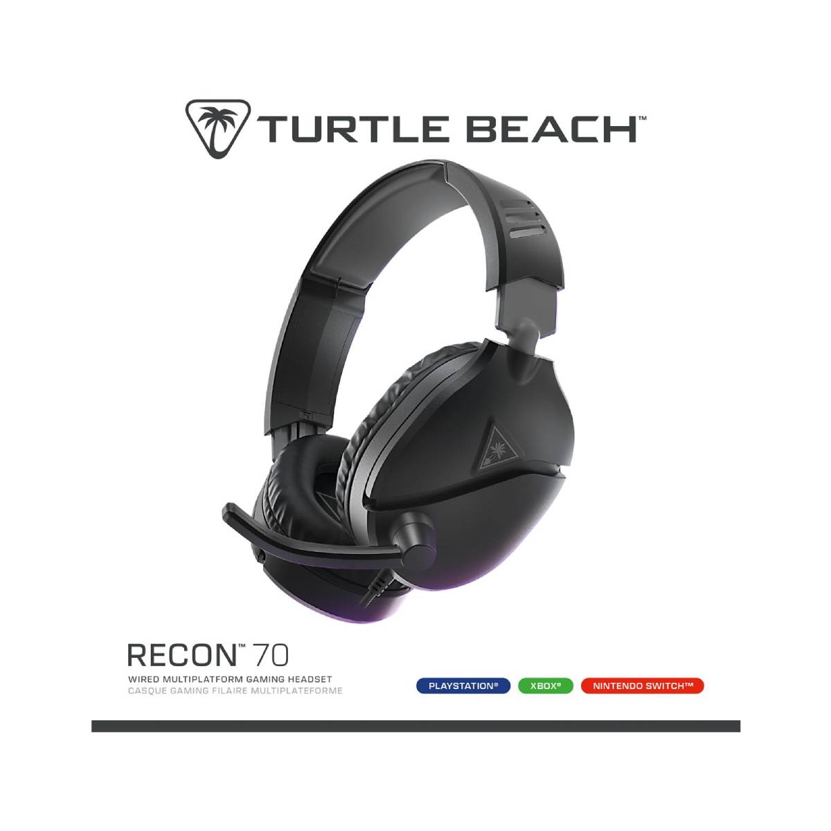 TURTLE BEACH TBS-3001-05 Recon 70 Ενσύρματα Ακουστικά για Gaming, Μαύρο | Turtle-beach| Image 4